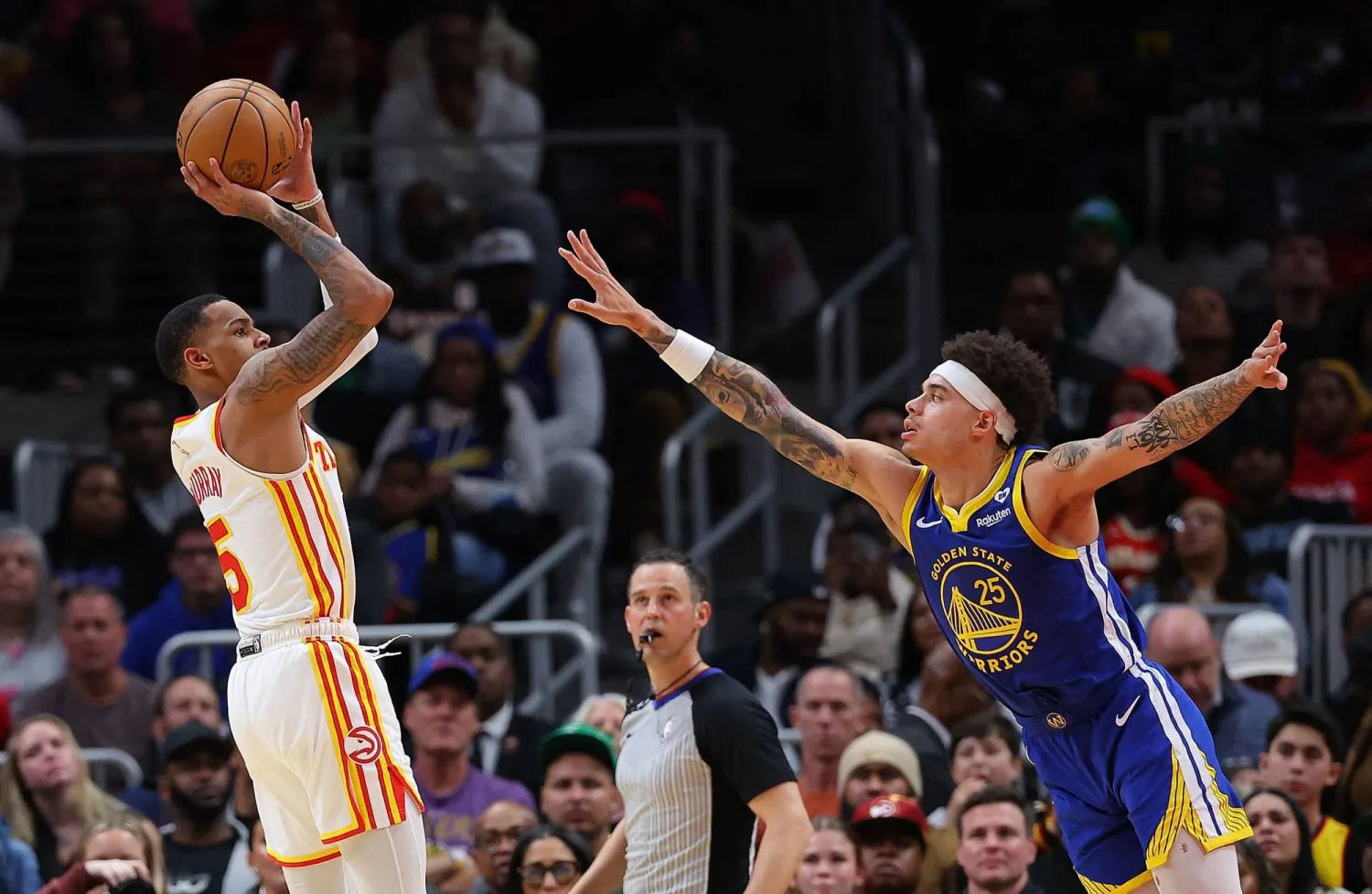 الووريرز يعود إلى سكة الهزائم (أ.ف.ب)