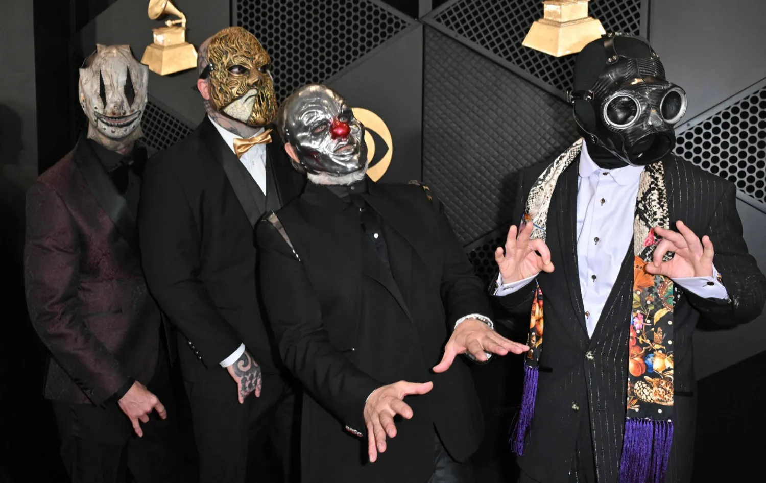 فرقة Slipknot الأميركية (أ.ف.ب)