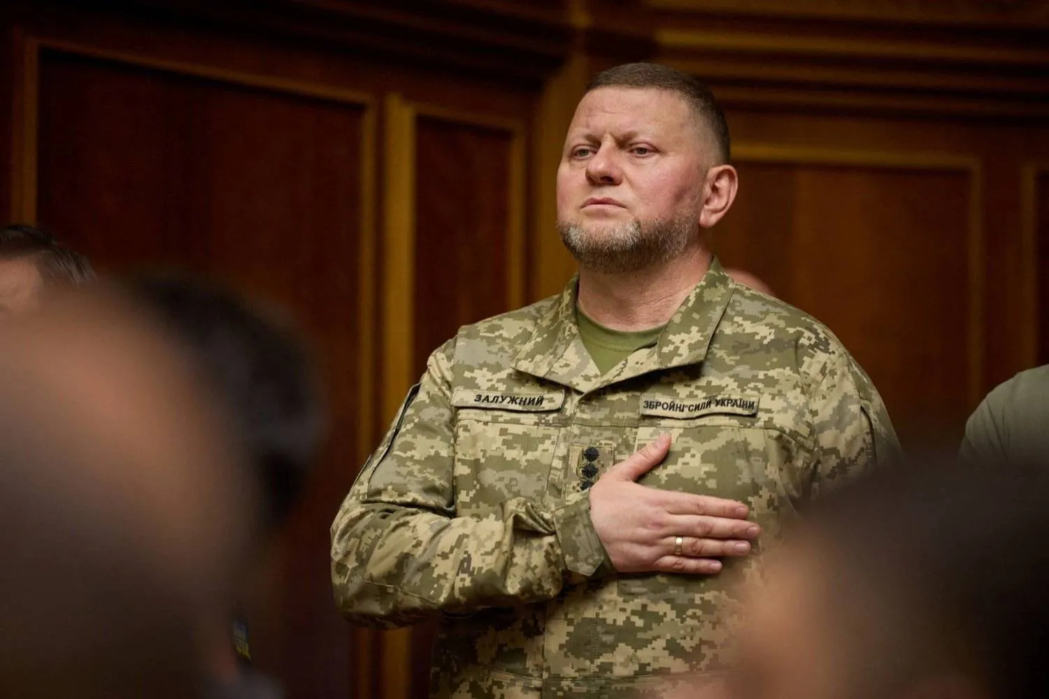Ukrayna Silahlı Kuvvetleri Başkomutanı Valeriy Zalujni (Ukrayna Cumhurbaşkanlığı Basın Servisi-Reuters)