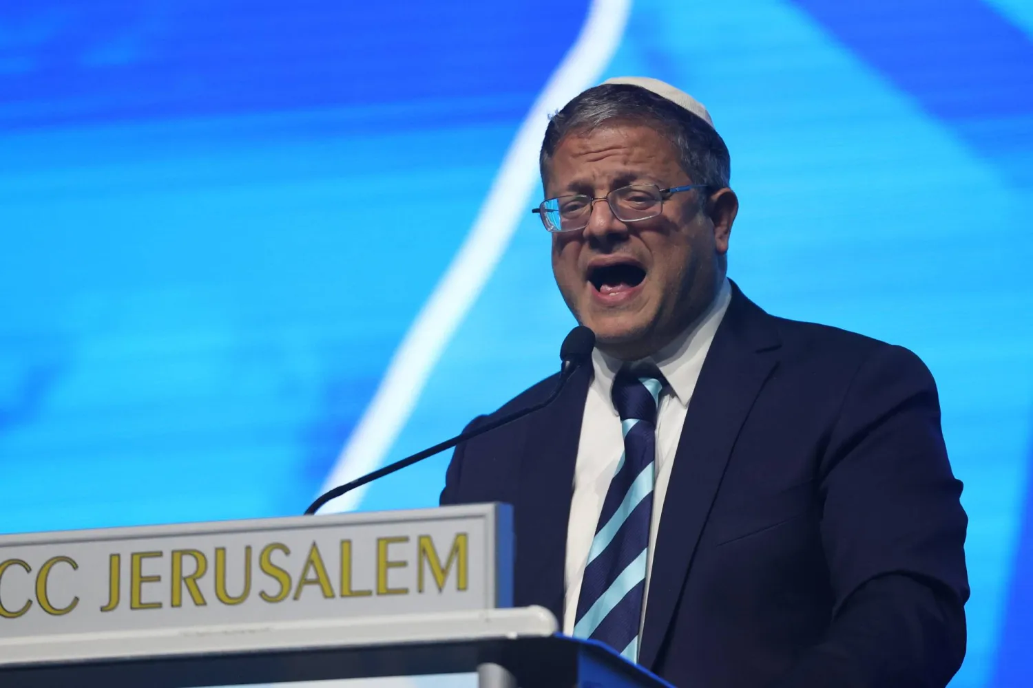 وزير الأمن القومي الإسرائيلي إيتمار بن غفير (إ.ب.أ)