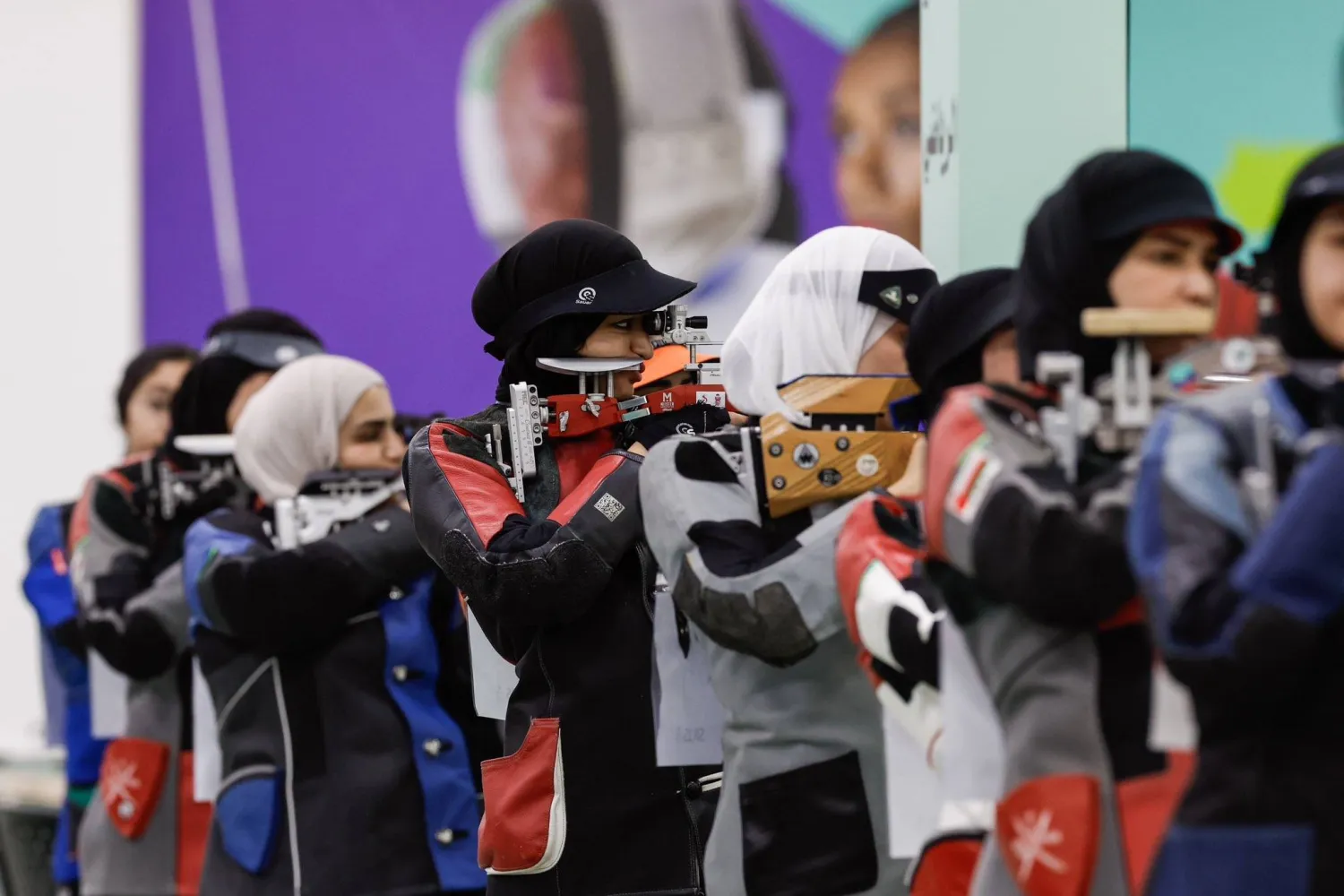 صفاء الدوسري حسمت المركز الأول بجدارة بعد منافسة قوية مع القطرية المها (الألعاب العربية للسيدات)