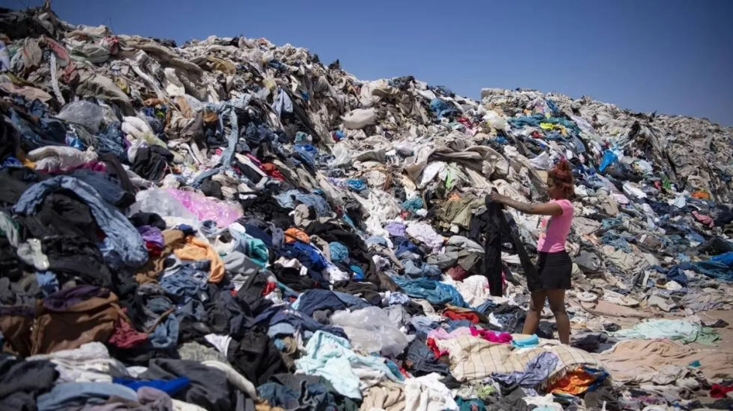 Tackling fashion's waste problem has become a top priority. MARTIN BERNETTI / AFP
