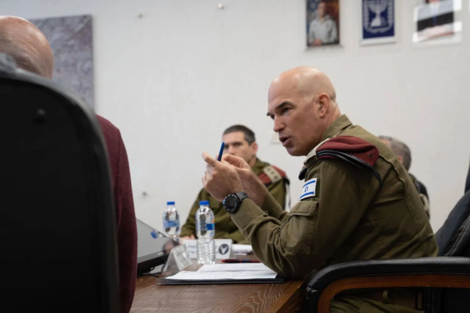 قائد المنطقة الشمالية في الجيش الإسرائيلي أوري غوردين (إكس)