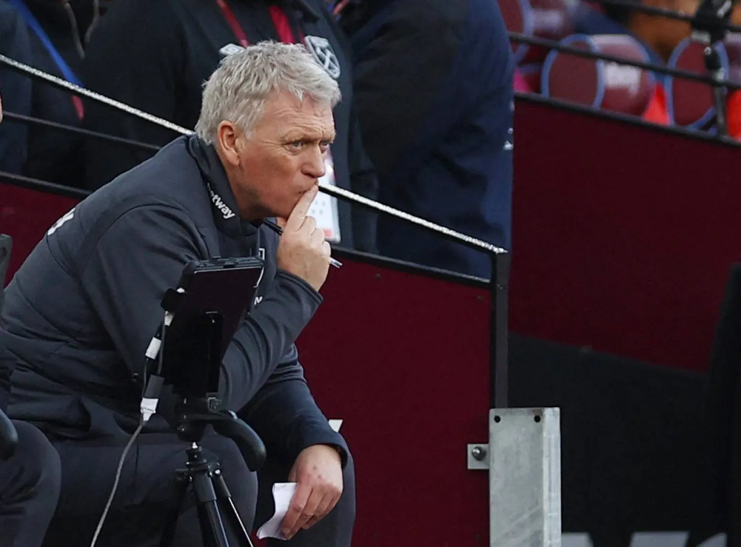 ديفيد مويز مدرب ويست هام يونايتد (رويترز)