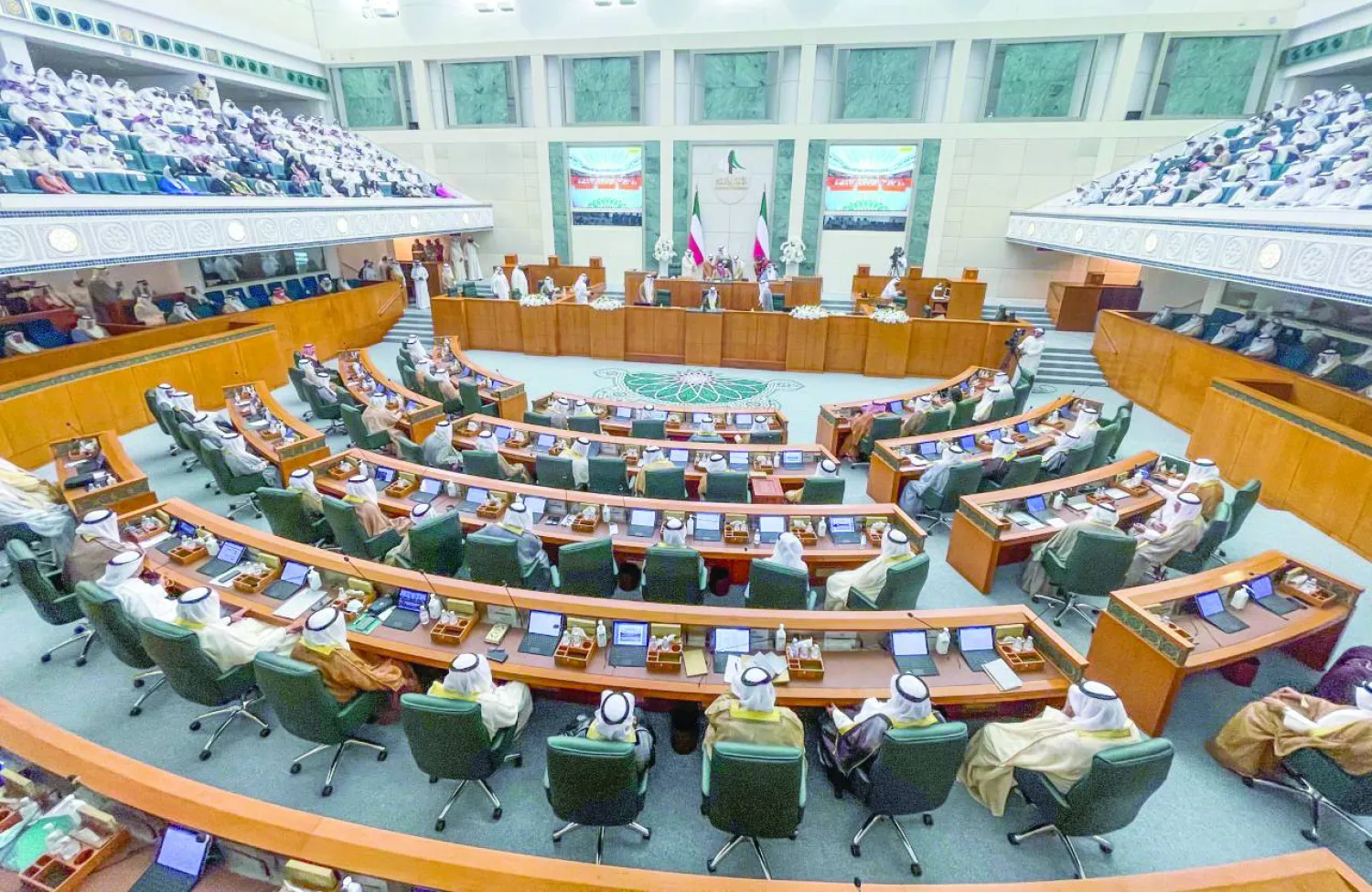 مجلس الأمة الكويتي (البرلمان)... (كونا)