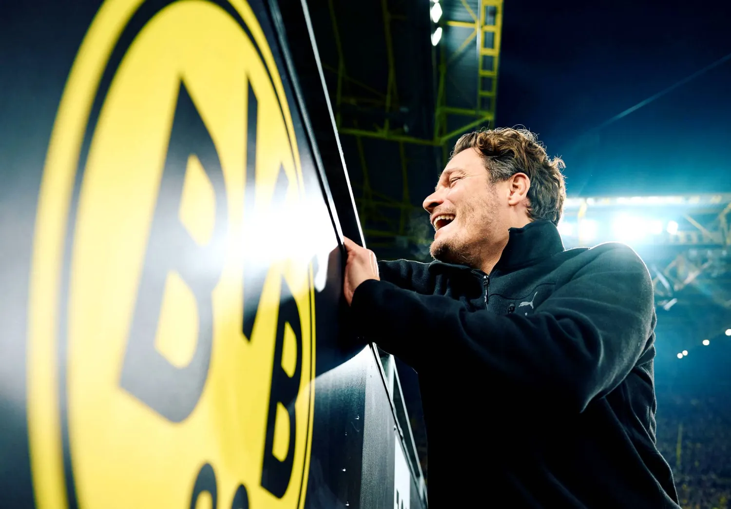 إيدن ترزيتش مدرب بوروسيا دورتموند الألماني (د.ب.أ)