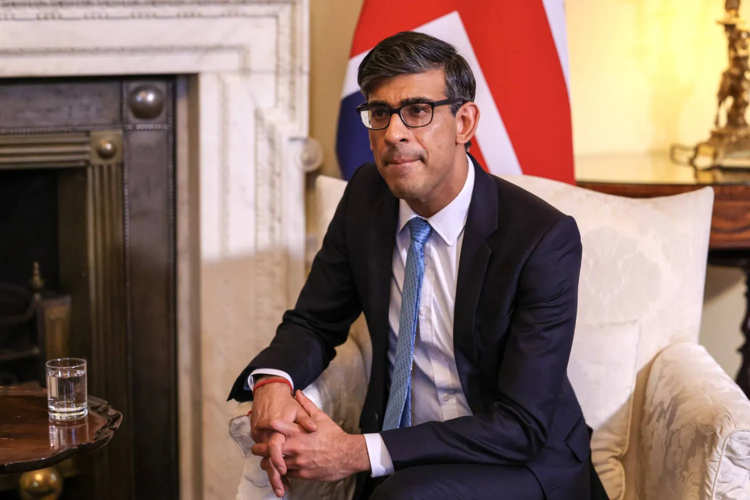 رئيس الوزراء البريطاني ريشي سوناك (إ.ب.أ)