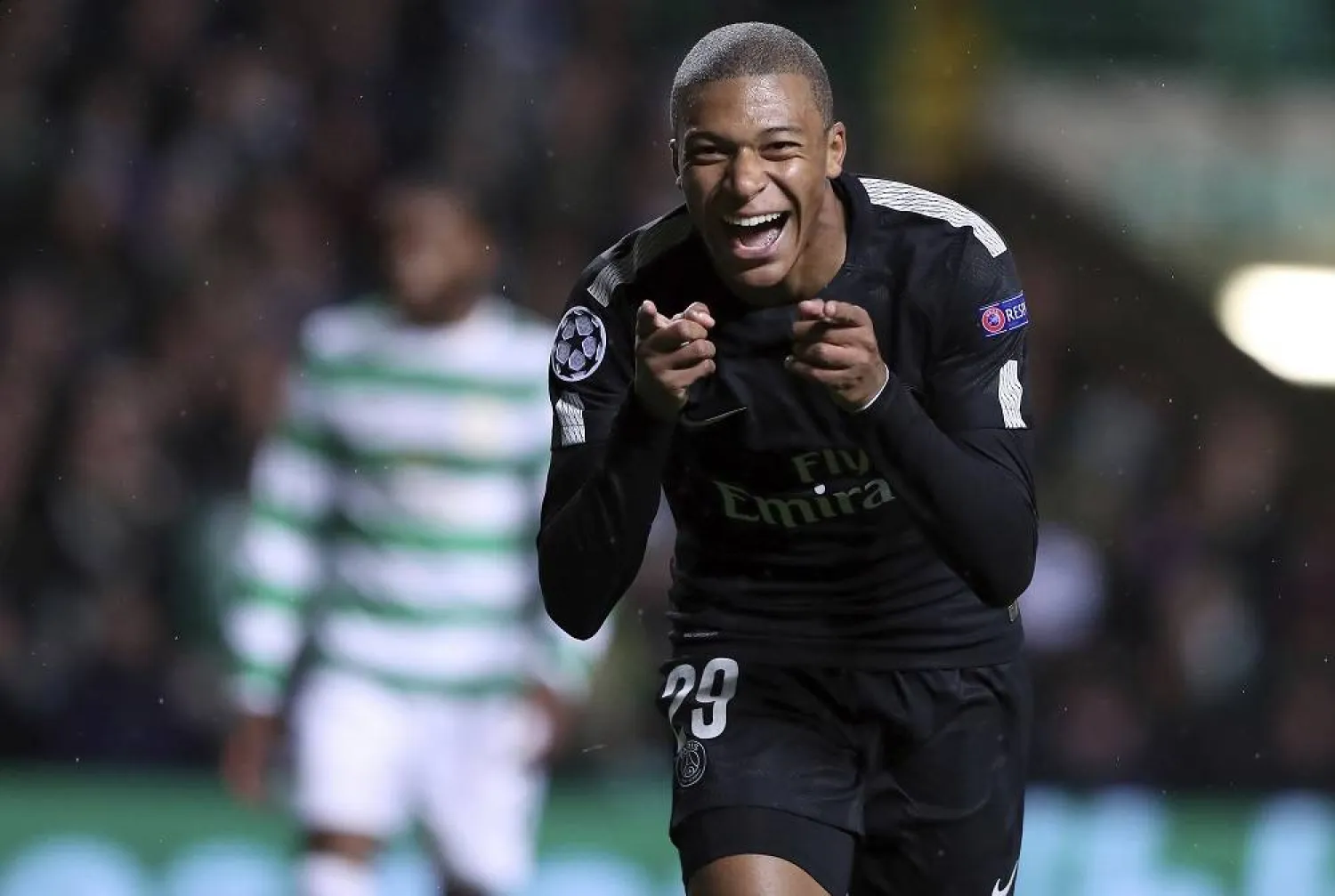 كيليان مبابي نجم باريس سان جيرمان (أ.ب)