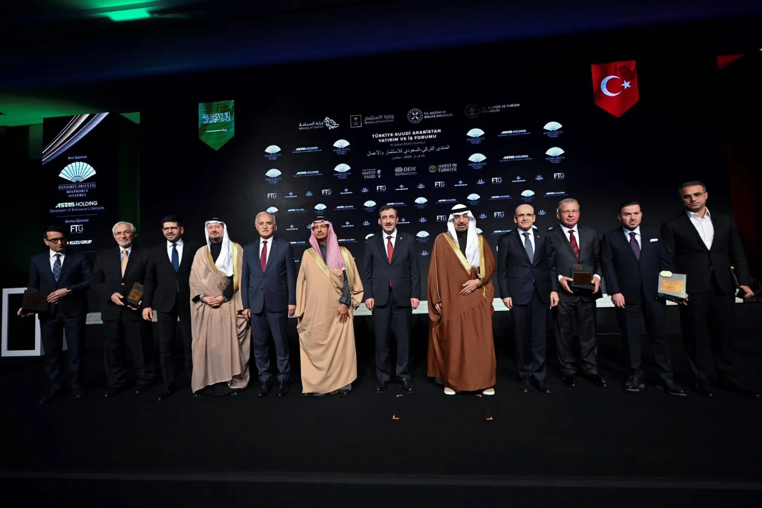 جانب من المنتدى السعودي - التركي للأعمال في إسطنبول (الشرق الأوسط)