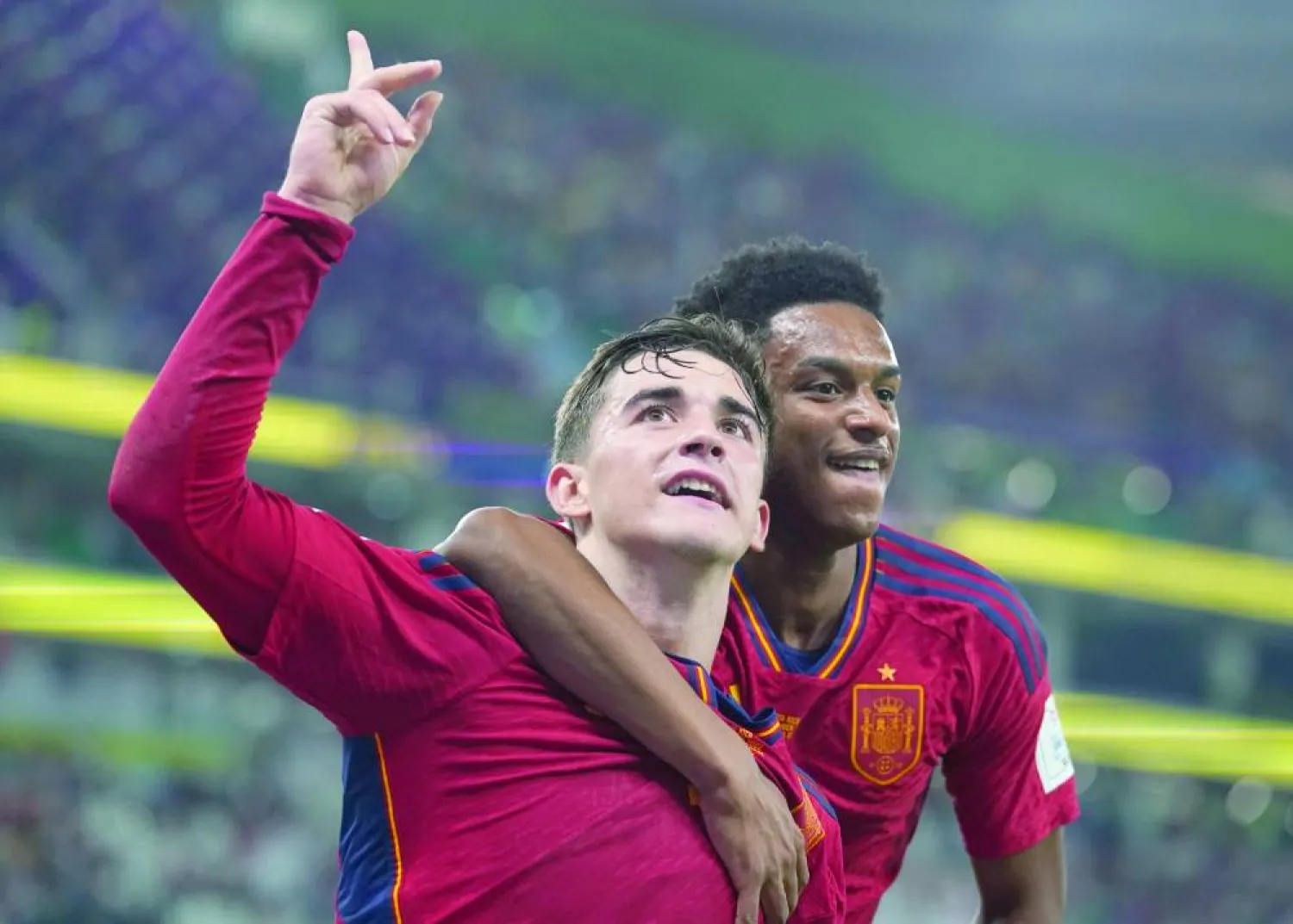 غافي أصغر مسجل في تاريخ إسبانيا (أ.ب)