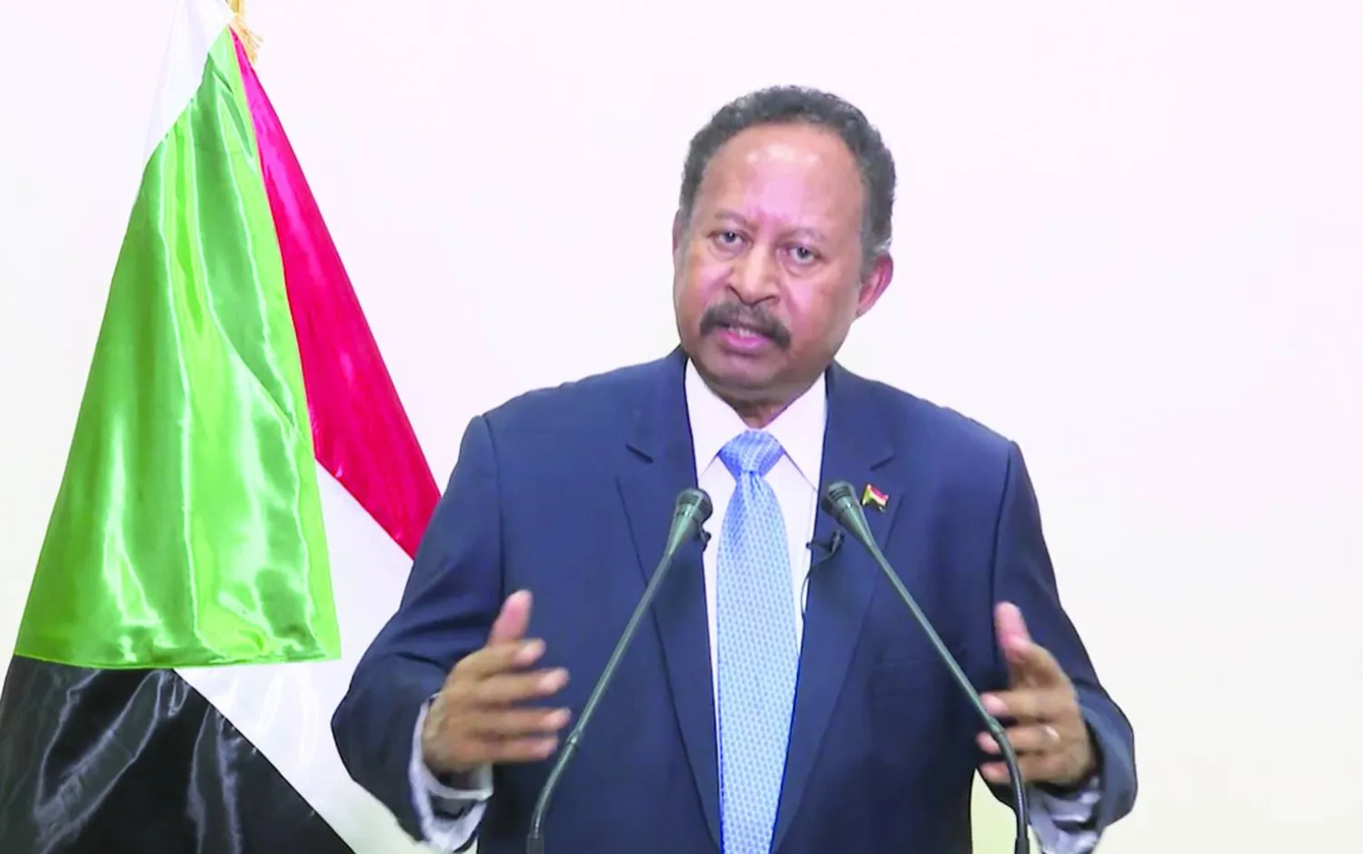 رئيس الوزراء السوداني السابق عبد الله حمدوك (غيتي)