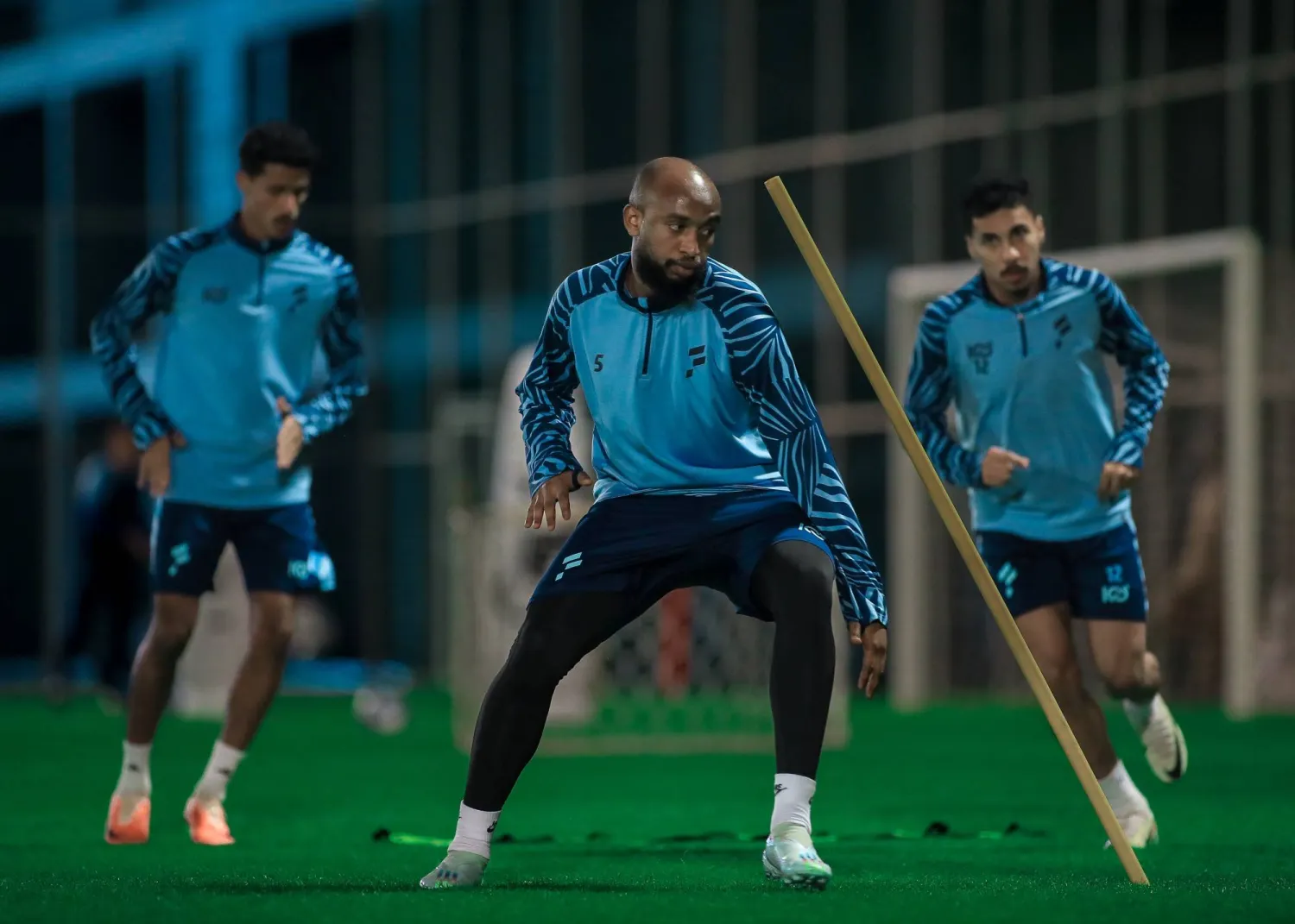 من استعدادات الفتح للمواجهة (نادي الفتح)