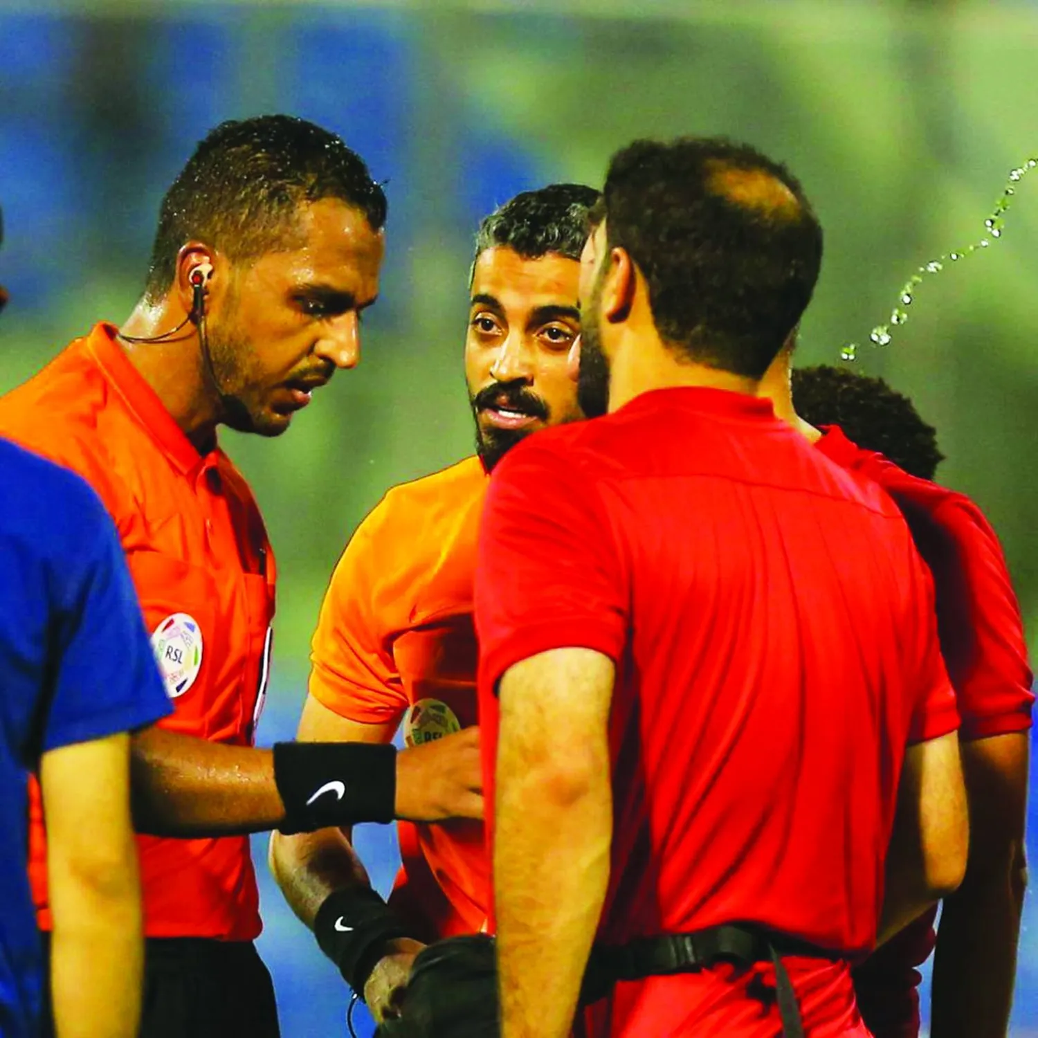 الحكم الجريس مثار جدل في الشارع الرياضي السعودي بسبب بعض الأرقام المتداولة (الشرق الأوسط)