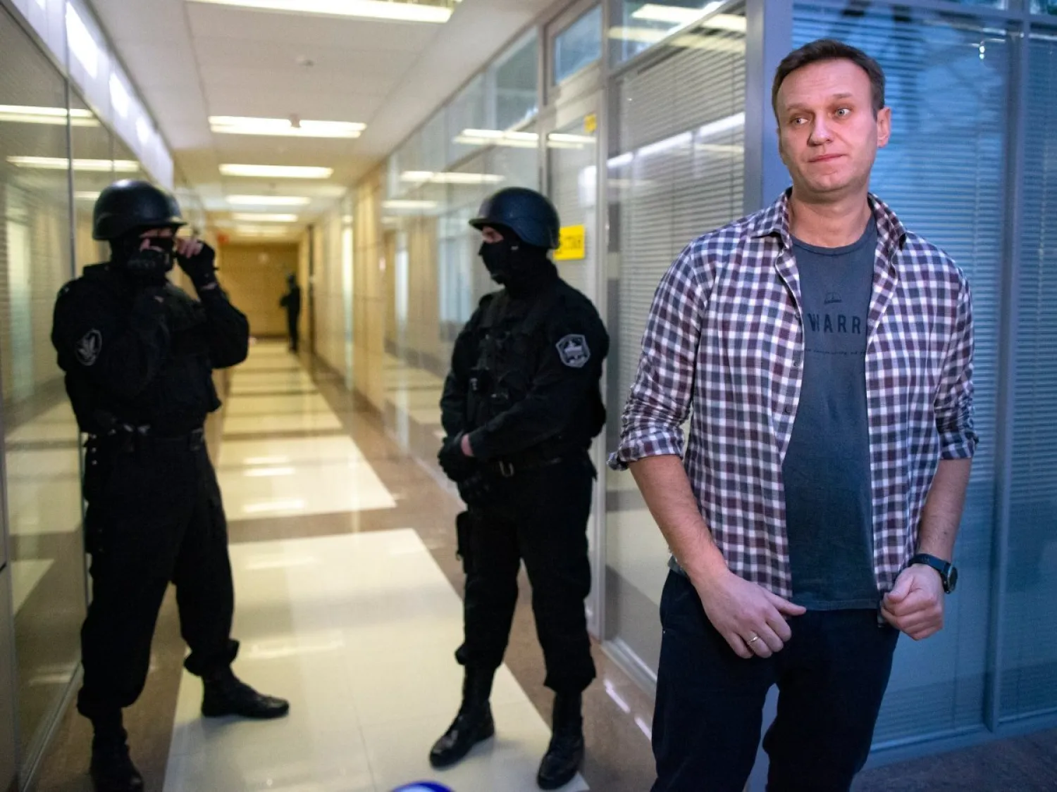 أليكسي نافالني في صورة تعود لعام 2019 بموسكو (أ.ب)