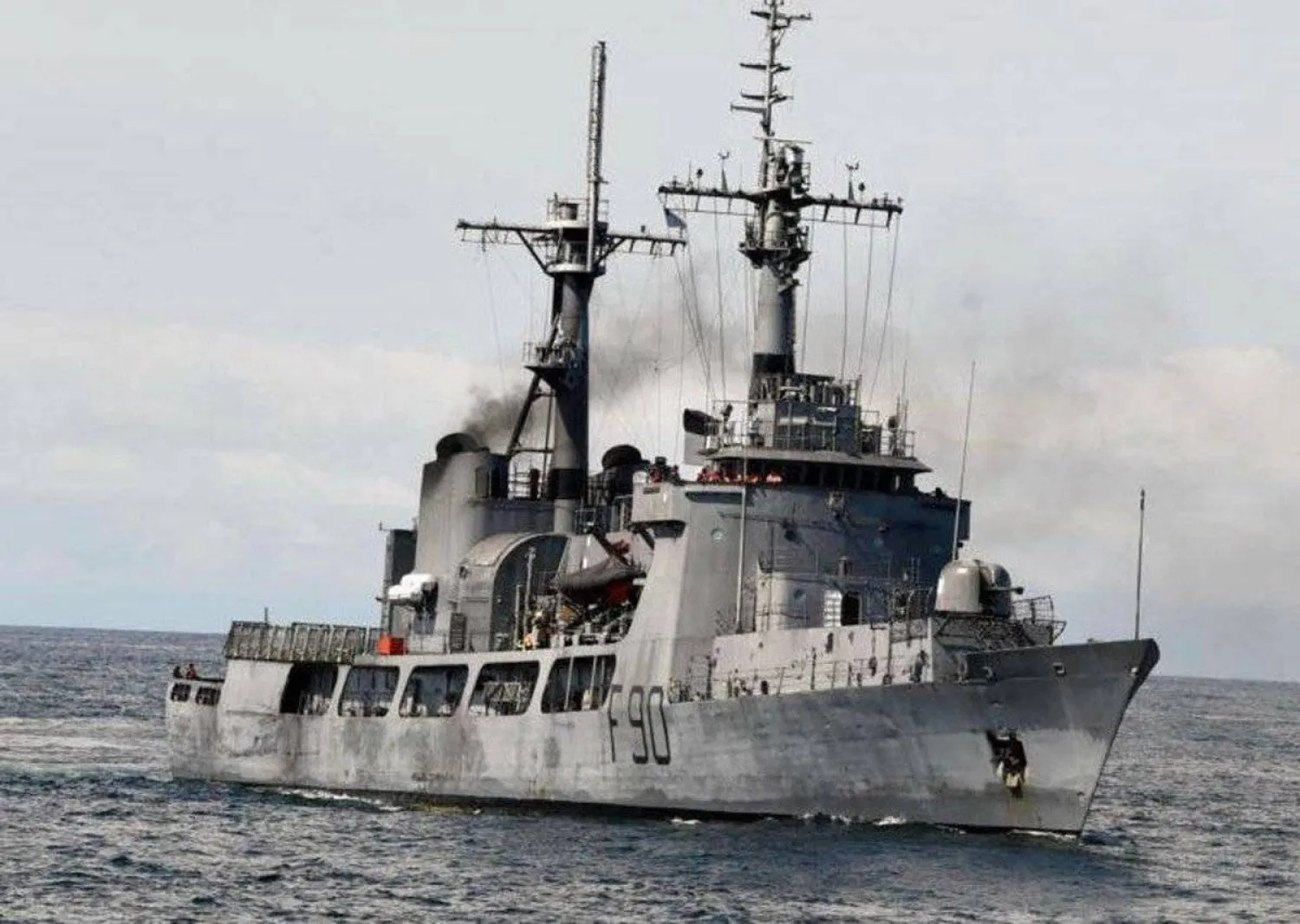 فرقاطة فرنسية (أ.ف.ب)