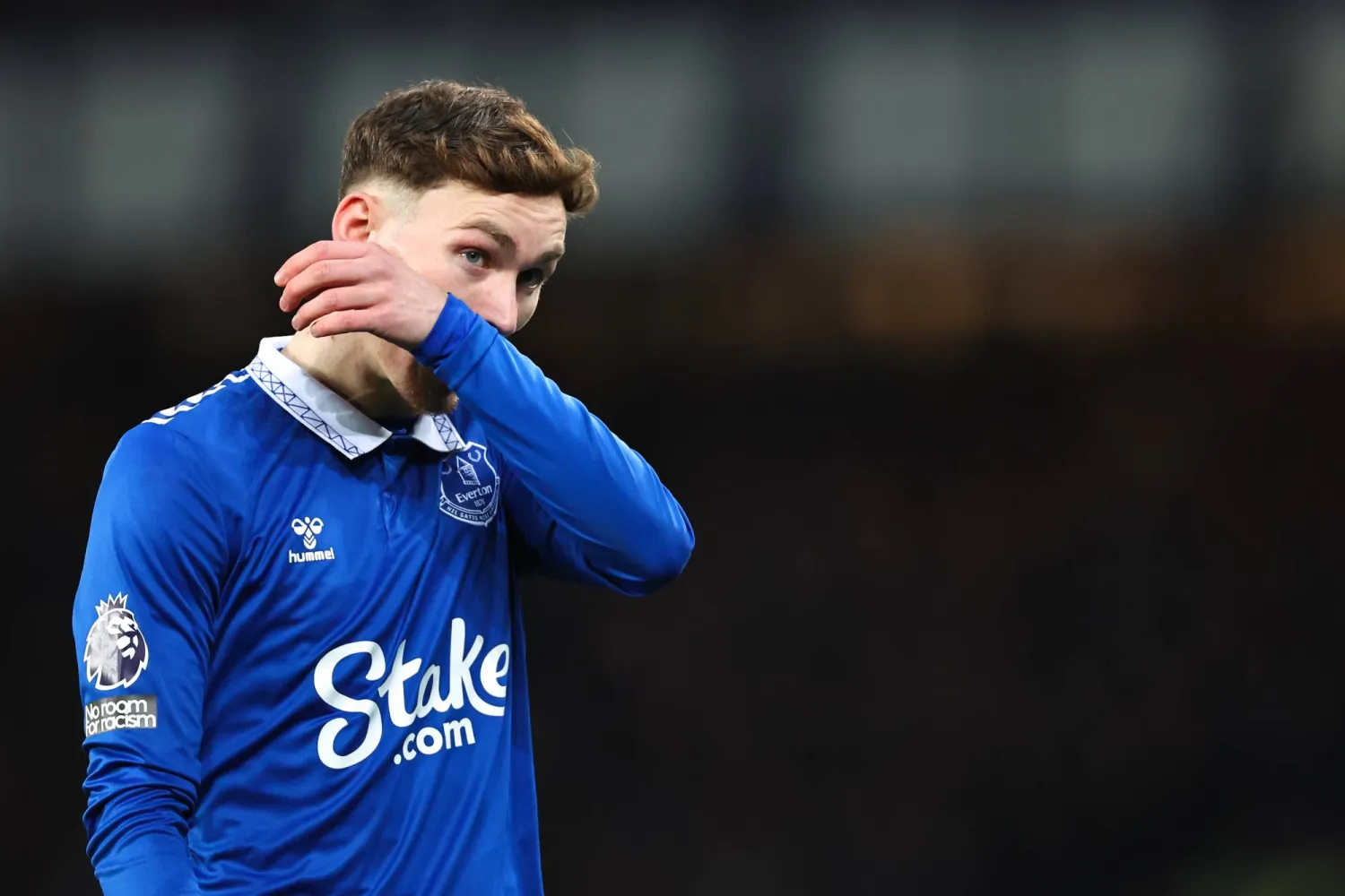 جيمس غارنر لاعب وسط إيفرتون (غيتي)