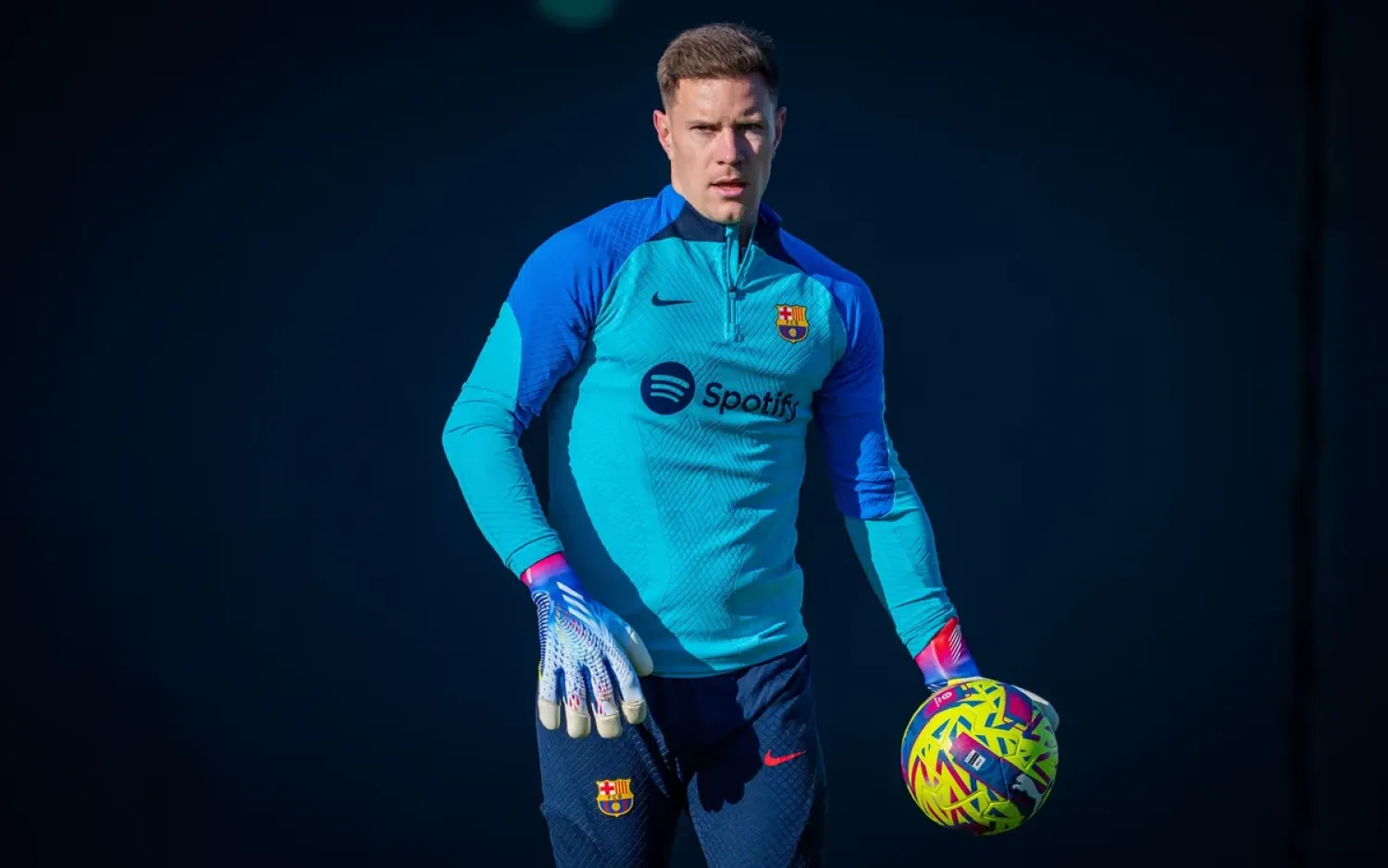 تير شتيغن حارس نادي برشلونة (نادي برشلونة)