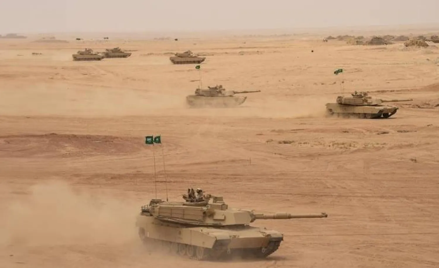 المناورات الميدانية في التمرين المشترك «سيف السلام 12» (الشرق الأوسط)