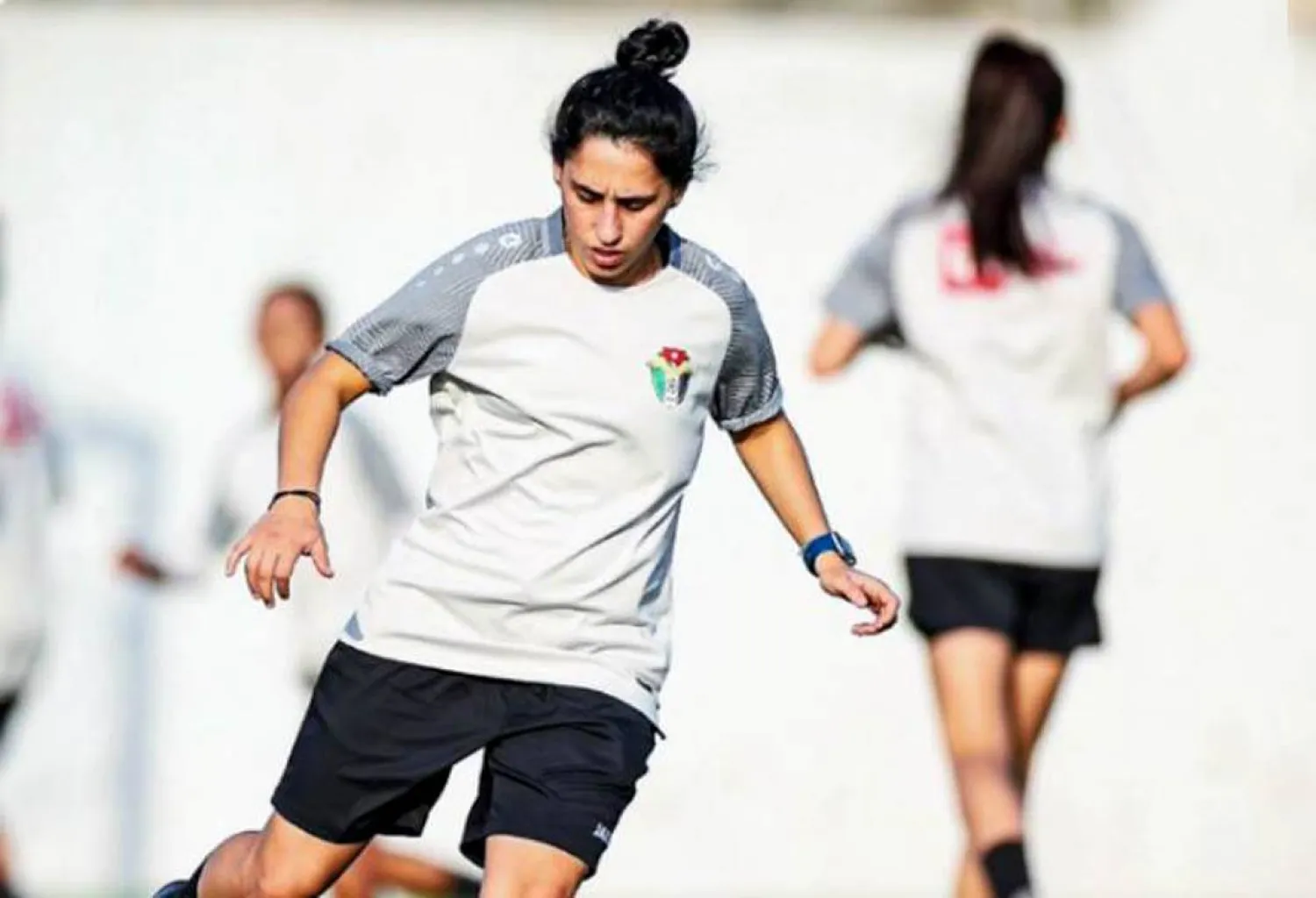 اللاعبة الأردنية مي سويلم (الشرق الأوسط)