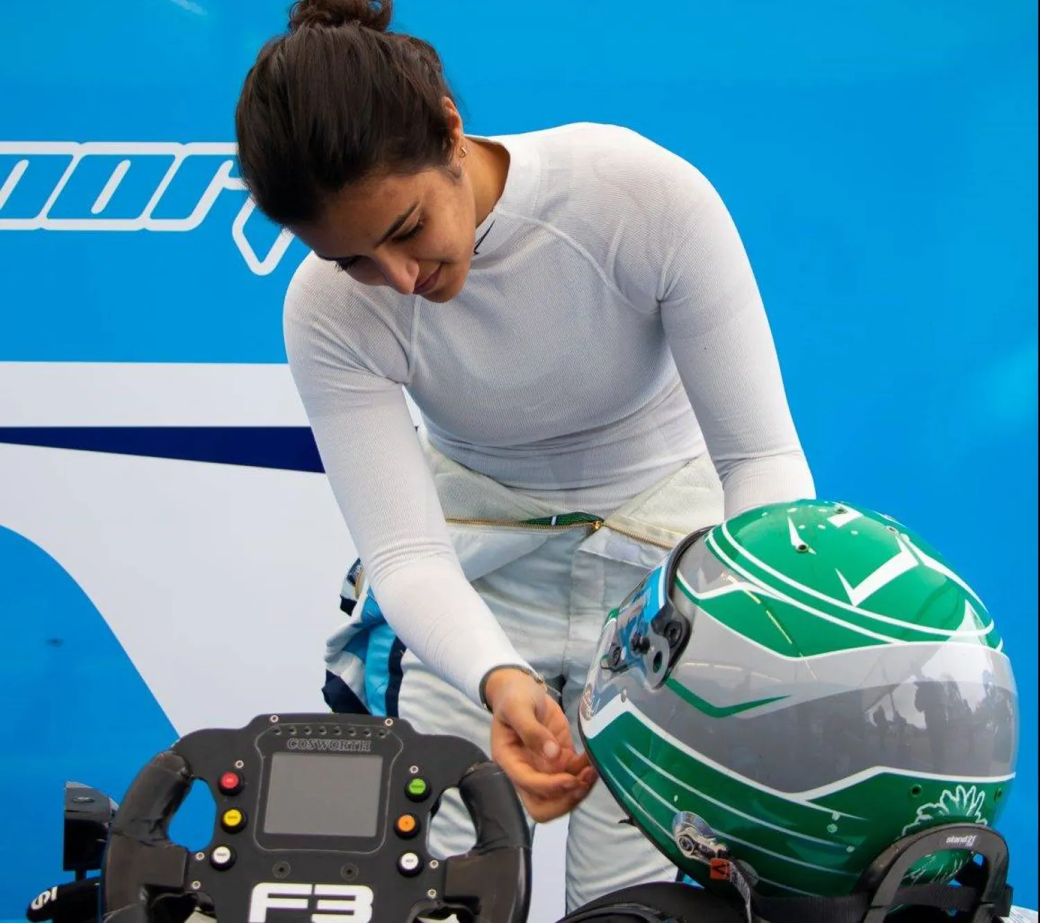 ريما الجفالي تستعد للمشاركة في "فورمولا1" (الشرق الأوسط)