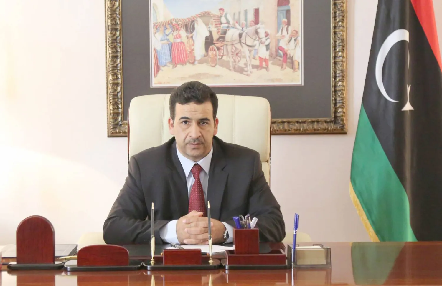 فوزي النويري النائب الأول لرئيس مجلس النواب الليبي (الشرق الأوسط)