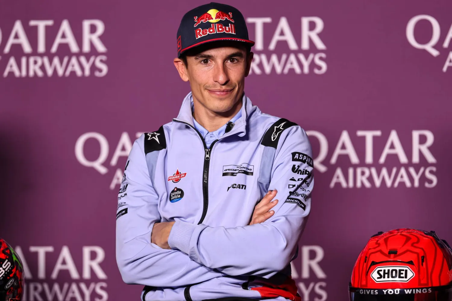 بطل «موتو جي بي» الإسباني مارك ماركيز (غيتي)