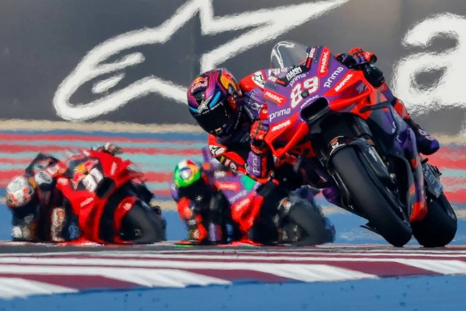 Prima Pramac's Jorge Martin is on pole for the the season-opening Qatar Grand Prix - AFP