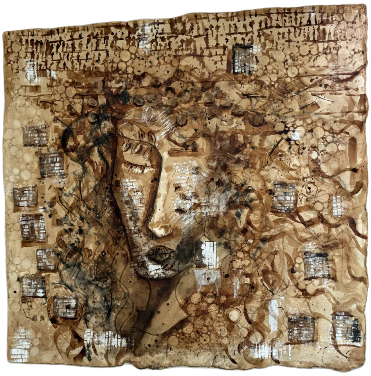 وجوه ماجدة نصر الدين قلِقة ومُصابة بالمقتلة (صور الفنانة)