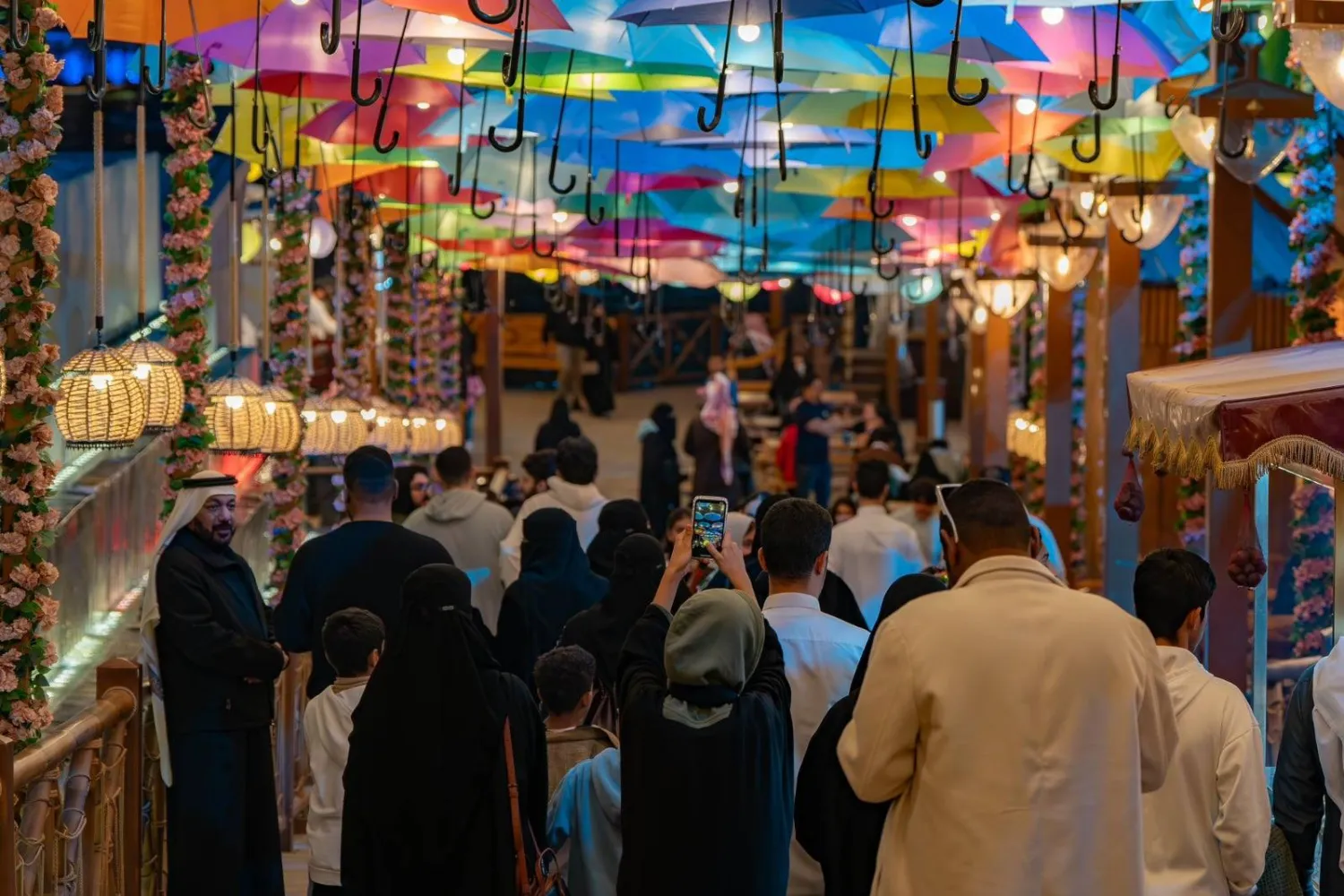 منطقة «البوليفارد وورلد» إحدى أهم المناطق الجاذبة للزوار في موسم الرياض (المركز الإعلامي للهيئة العامة للترفيه)