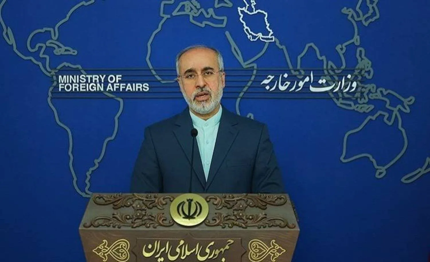Iran's Foreign Ministry spokesman Nasser Kanaani (Tasnim)