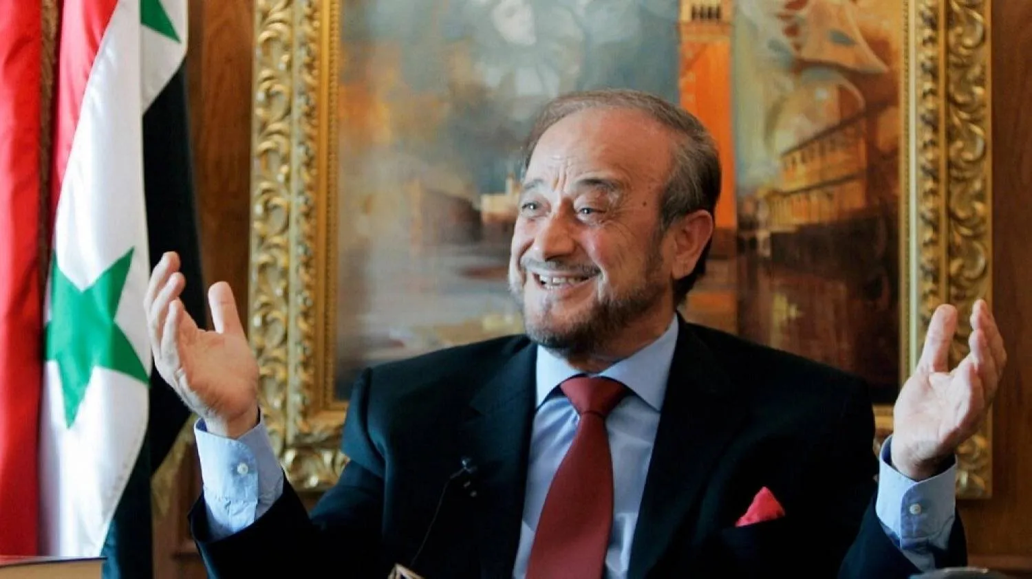 رفعت الأسد عمّ الرئيس السوري بشار الأسد (أ.ب)