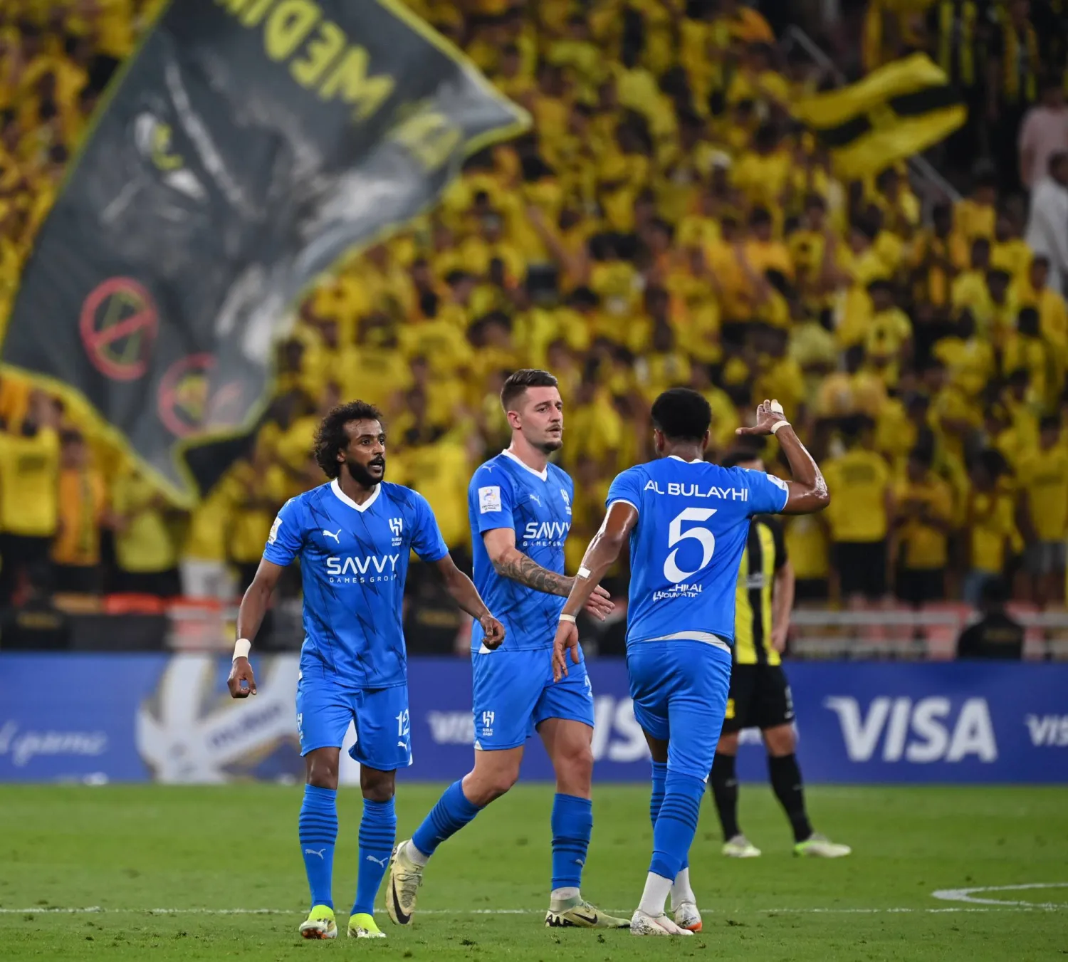 بلغ الهلال انتصاره رقم 28 بشكل متتالي (تصوير: علي خمج) 