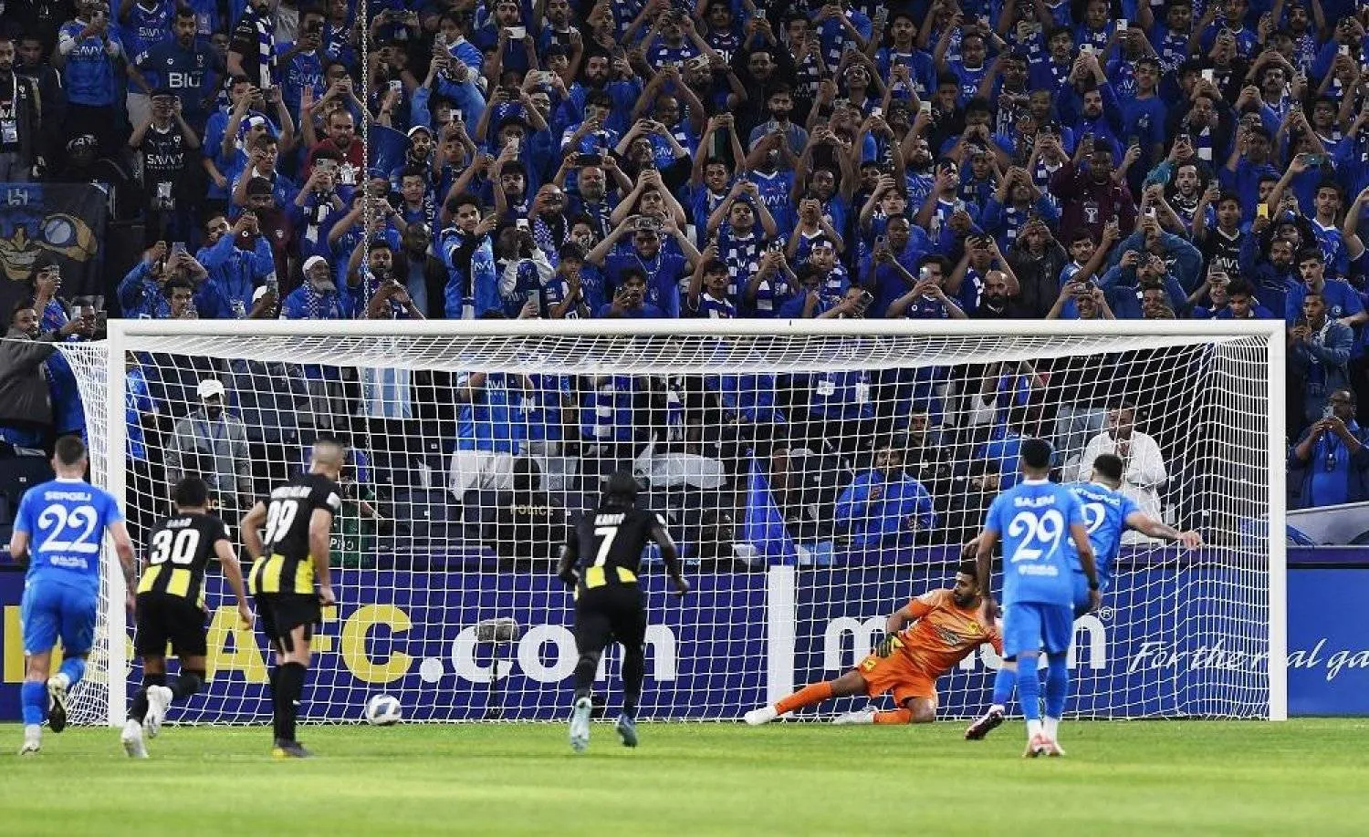 Al-Hilal secured a spot in the Asian Champions League semi-finals Tuesday - SPA