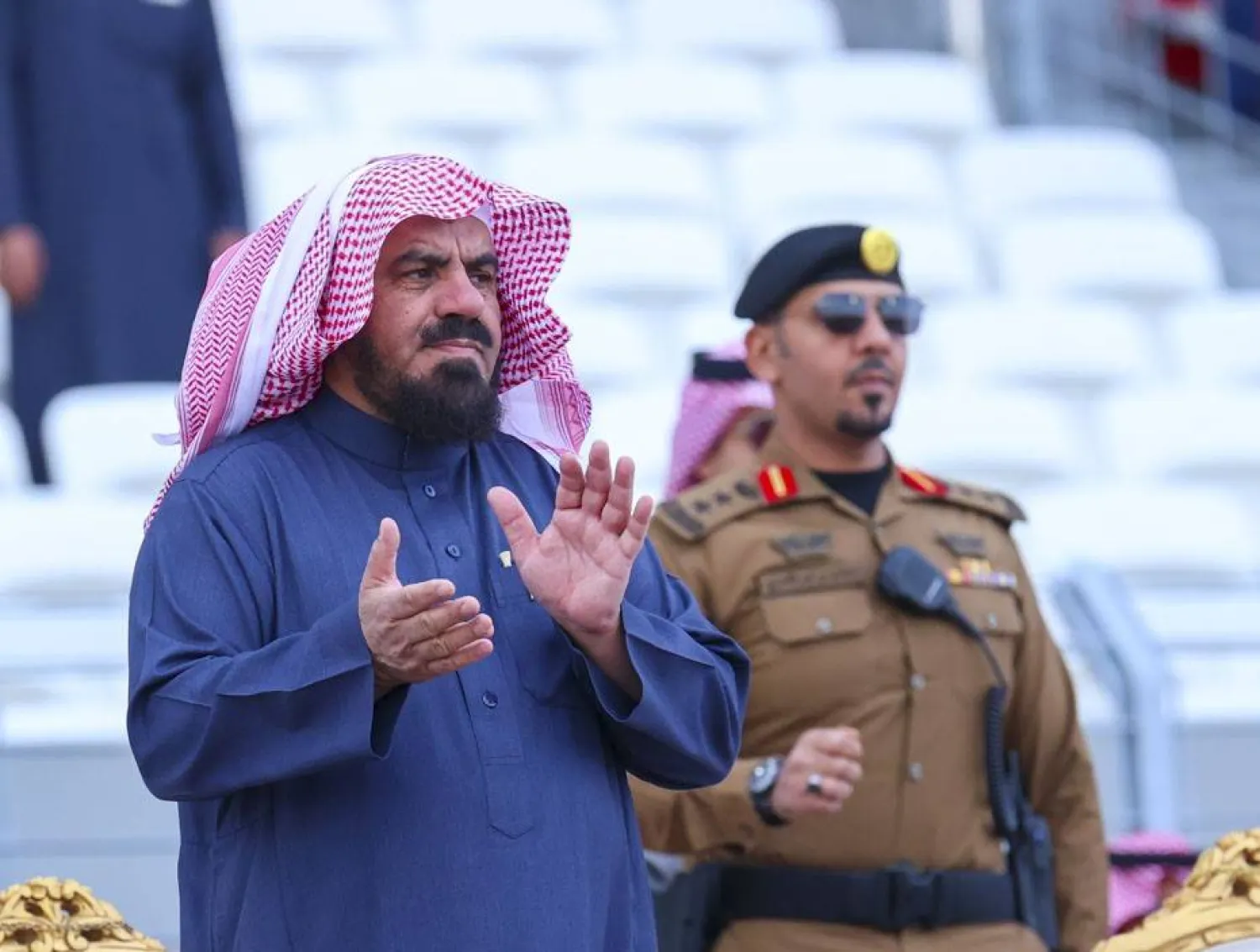 تركي الضبعان رئيس مجلس إدارة نادي الطائي (تصوير: سعد الدوسري) 