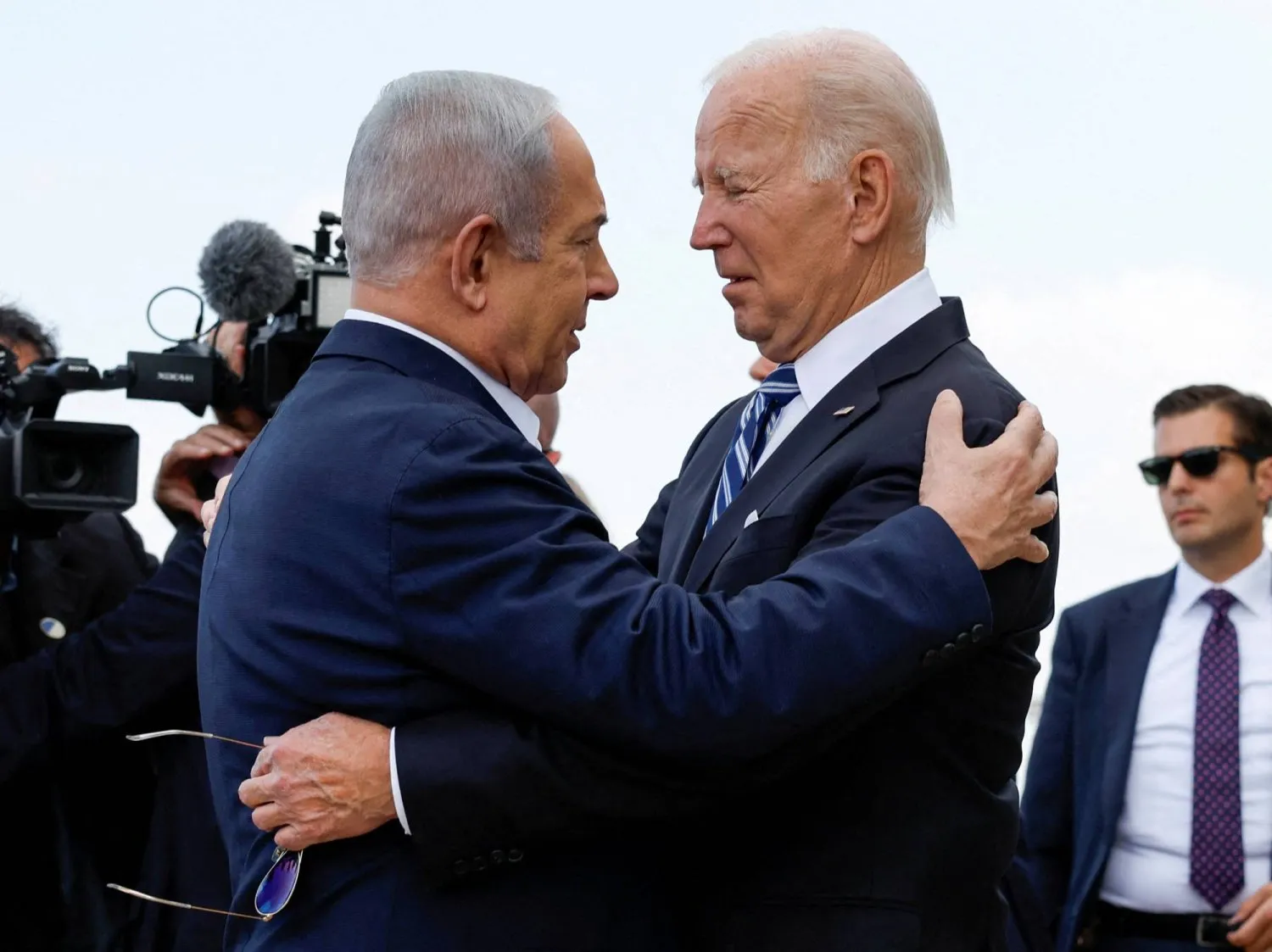 US President Joe Biden and Israeli Prime Minister Benjamin Netanyahu (Reuters)