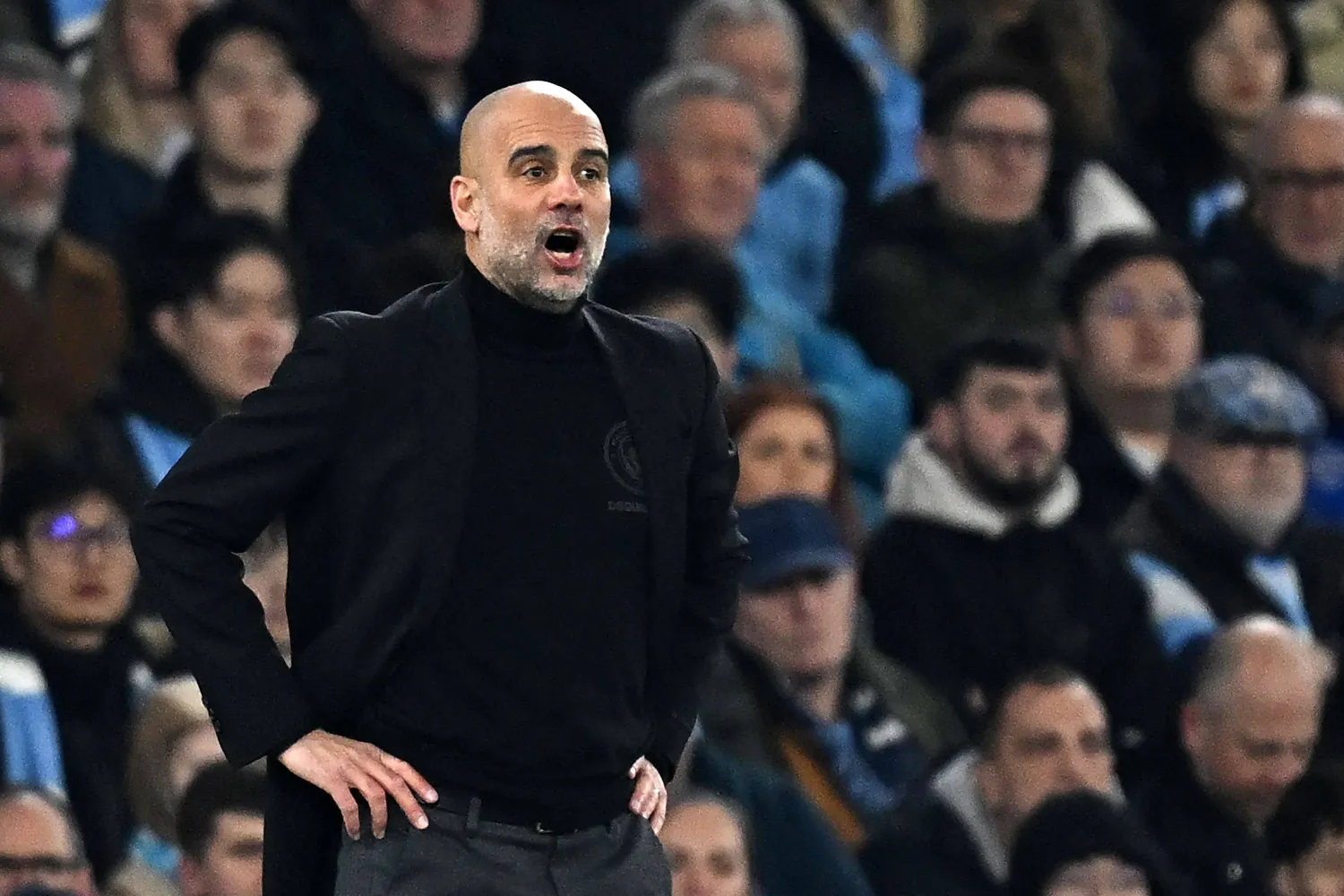 غوارديولا أكد أن إيد هاوي أحدث نقلة في أداء نيوكاسل (أ.ف.ب)