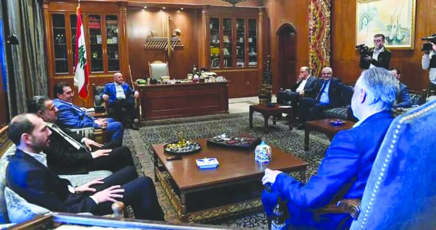 بري مجتمعاً مع أعضاء تكتل «الاعتدال» السبت (الوكالة الوطنية)