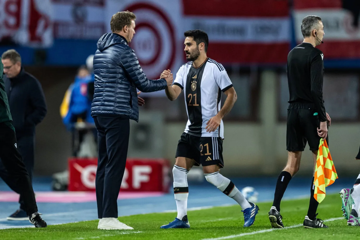 غوندوغان يشيد بصرامة مدربه ناغلسمان (غيتي)