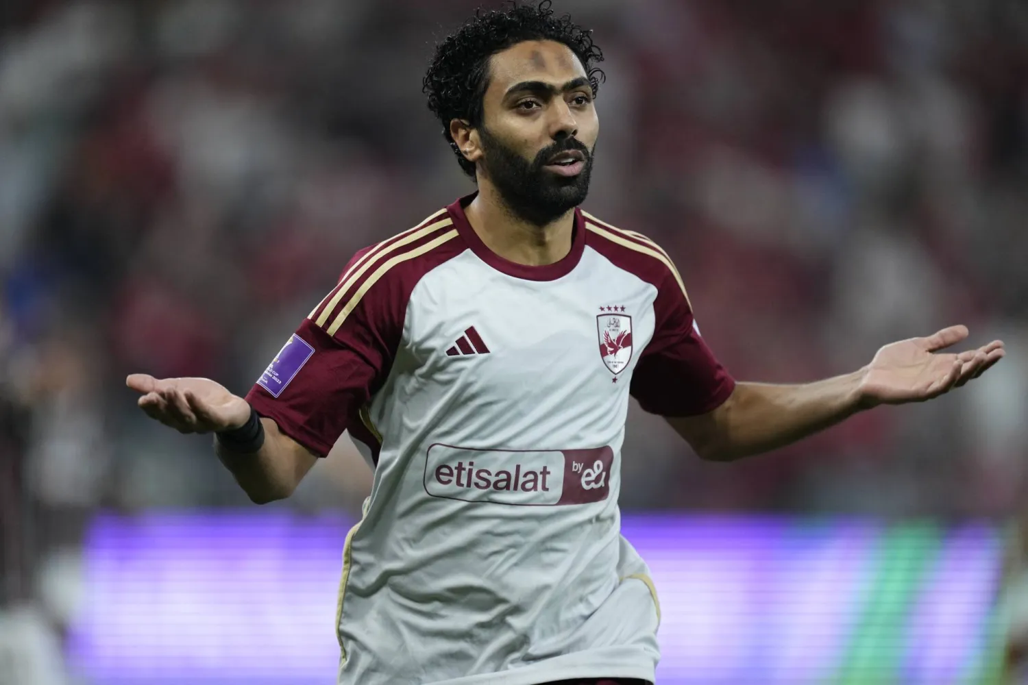 حسين الشحات لاعب النادي الأهلي ومنتخب مصر (غيتي)