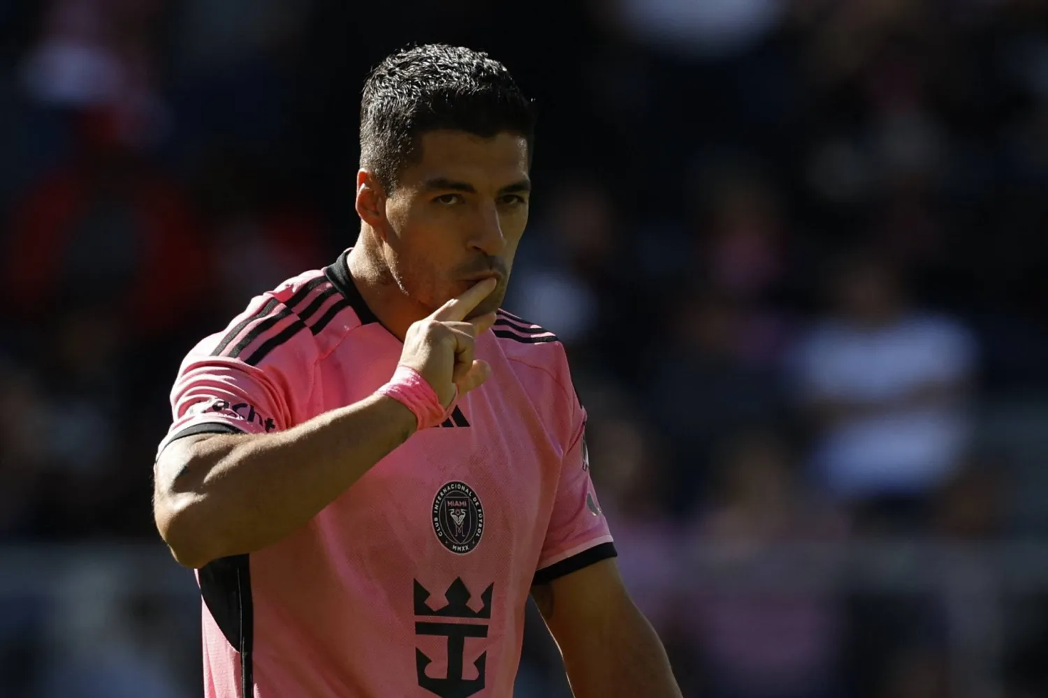 سواريز قاد ميامي للفوز بهدفين (رويترز)