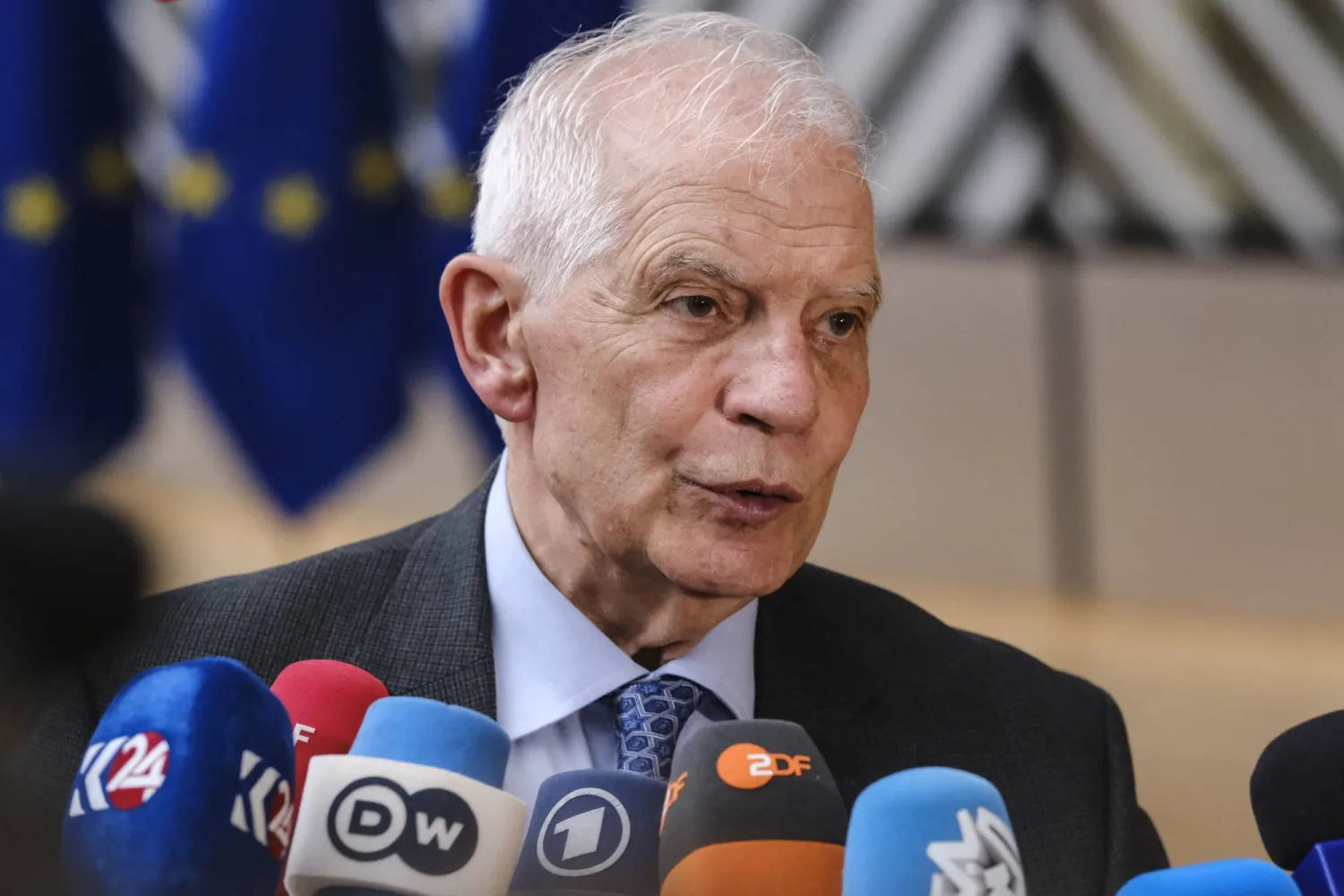 جوزيب بوريل مسؤول السياسة الخارجية بالاتحاد الأوروبي (د.ب.أ)