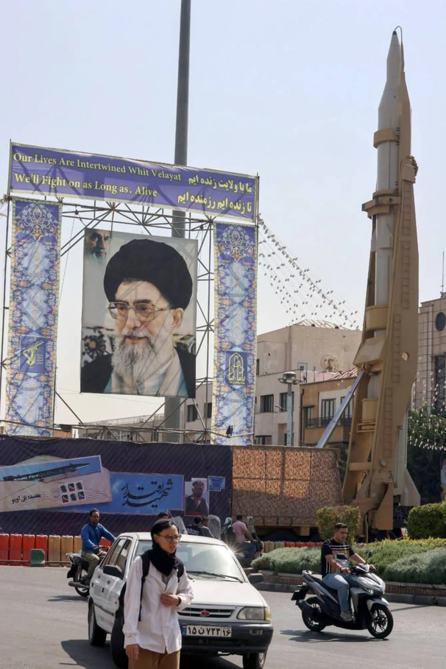 The United States on Wednesday imposed new sanctions on three procurement networks that are supporting Iran's ballistic missile, nuclear and defense programs, the Treasury Department said in a statement. (AFP/File)