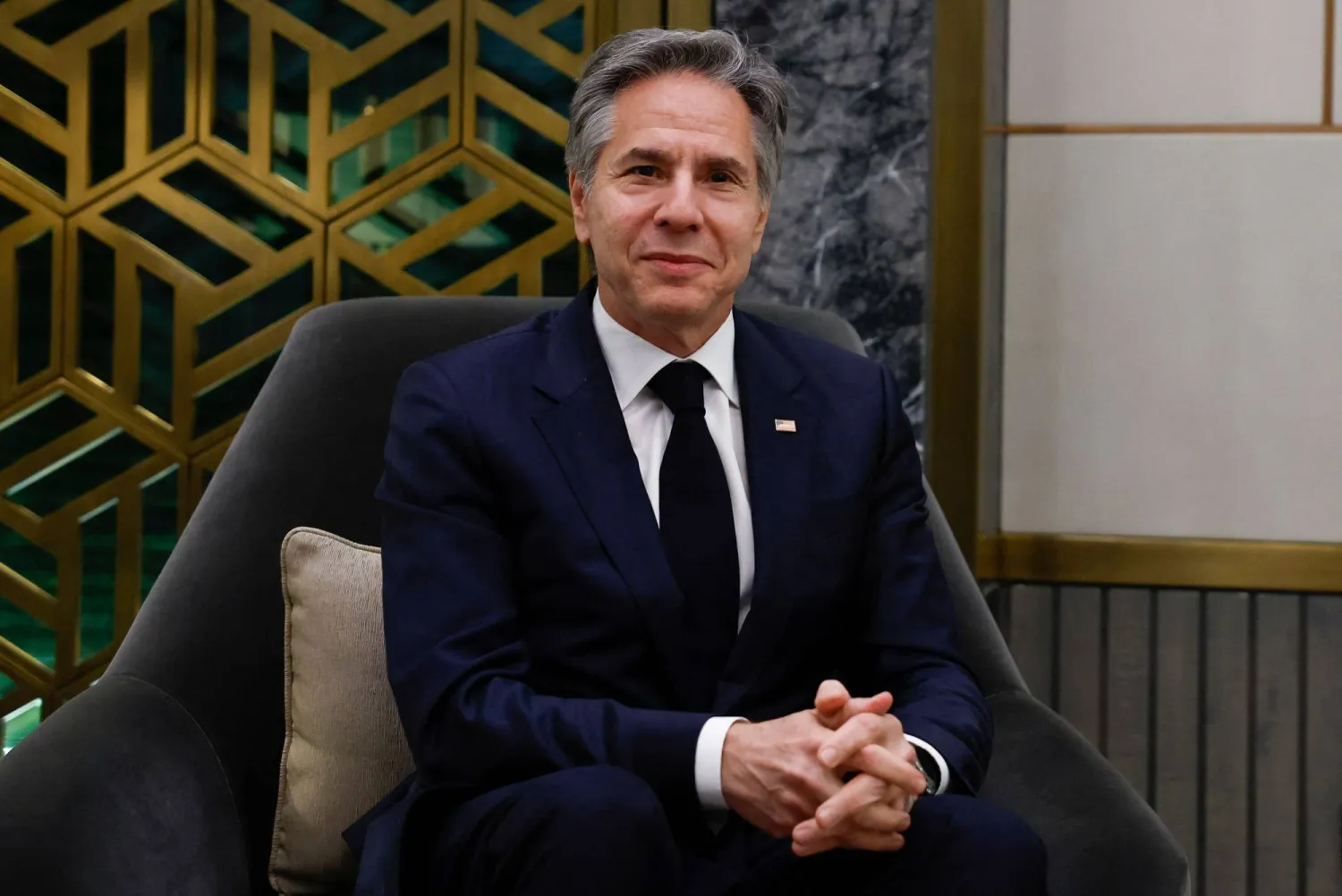 وزير الخارجية الأميركي أنتوني بلينكن (أ.ف.ب)