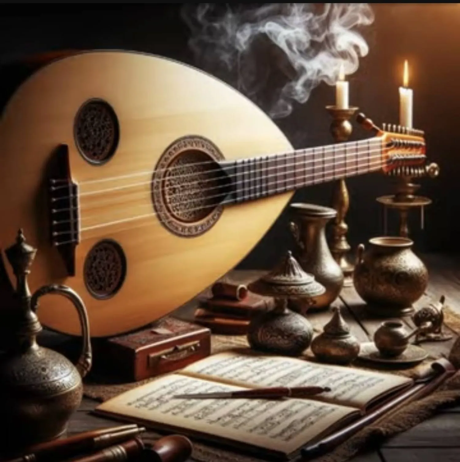 آلة العود ترافق الأمسيات الرمضانية (الشرق الأوسط)
