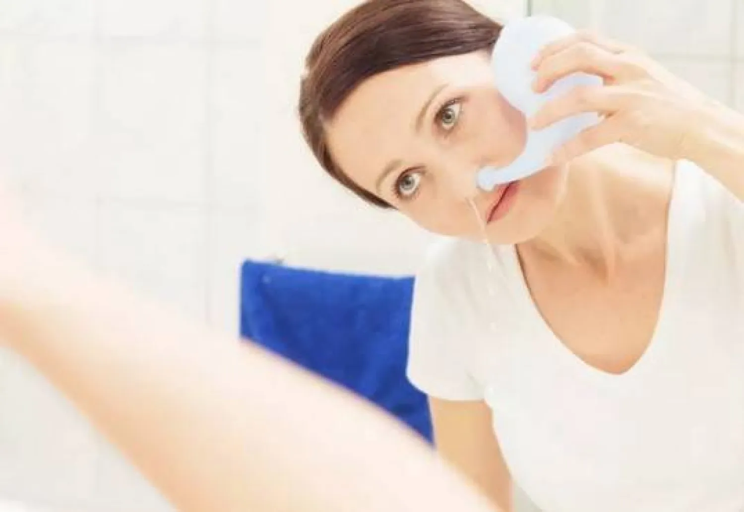 احذر... شطف تجويف الأنف بمياه خاطئة قد يكون مميتا !؟