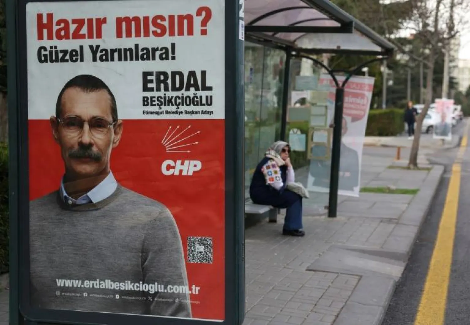 Besikcioglu's candidacy surprised many because he had previously never expressed any political ambitions - AFP
