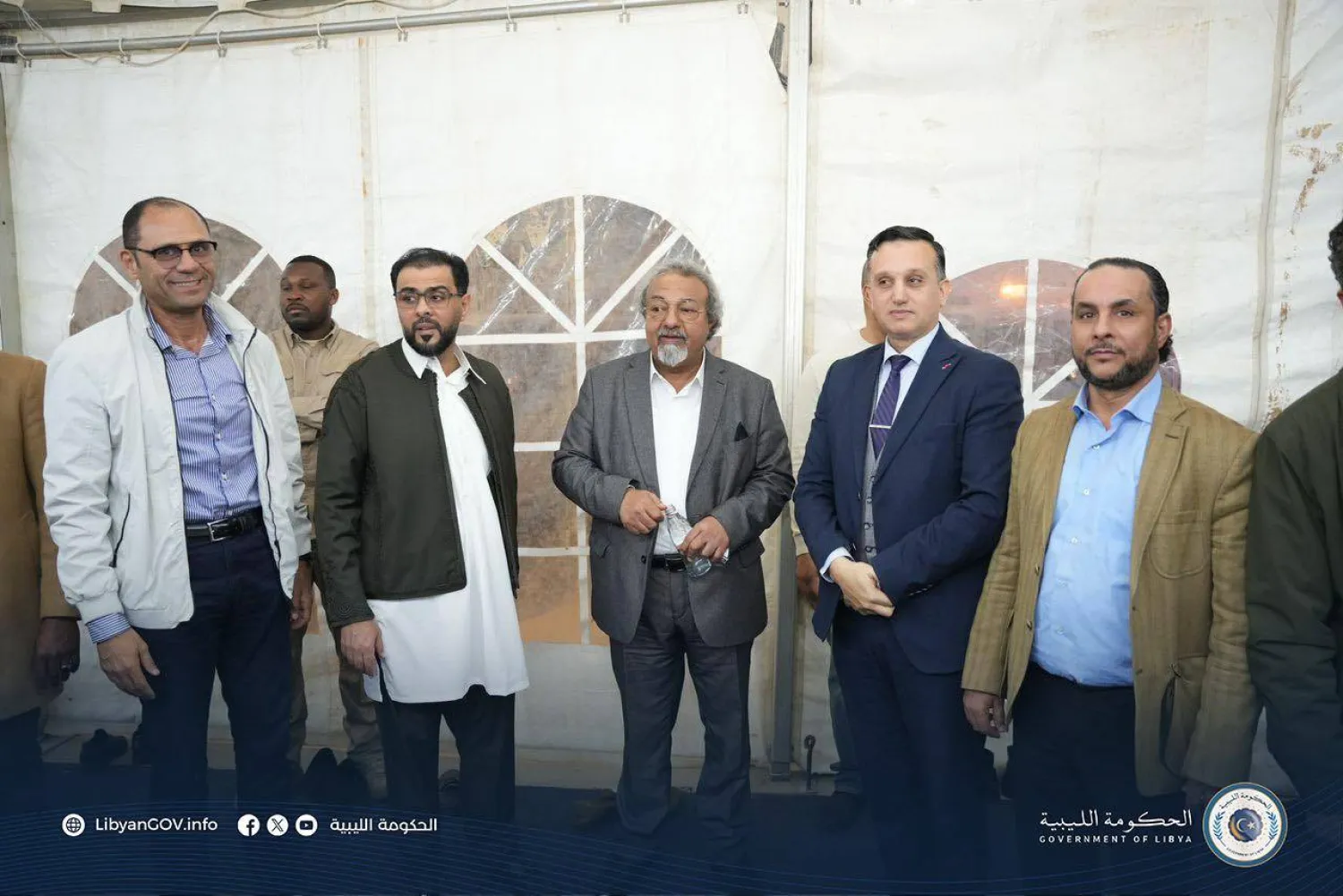 مشاركة العايب في إفطار حكومة حماد (حكومة الاستقرار)