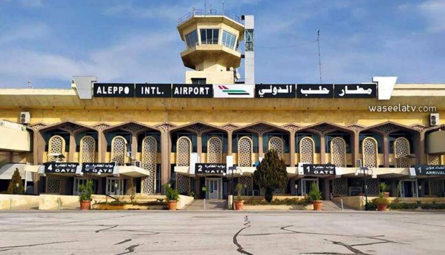 A general view of Aleppo International Airport (North Press Agency)
