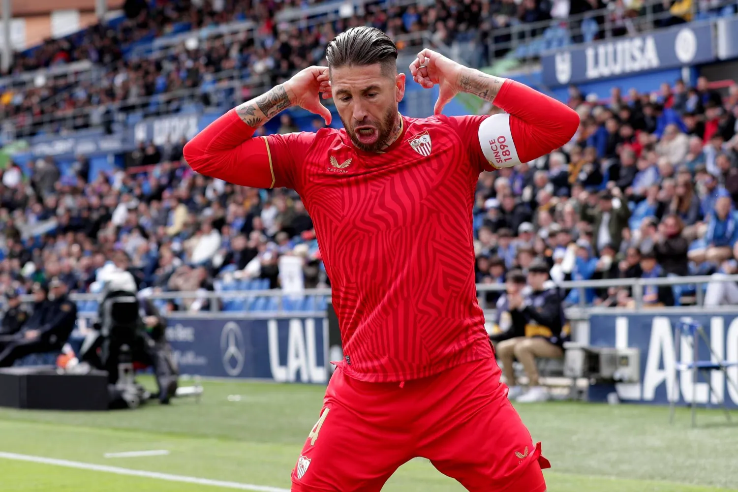 راموس سجل في خيتافي واحتفل بعيد ميلاده (غيتي)