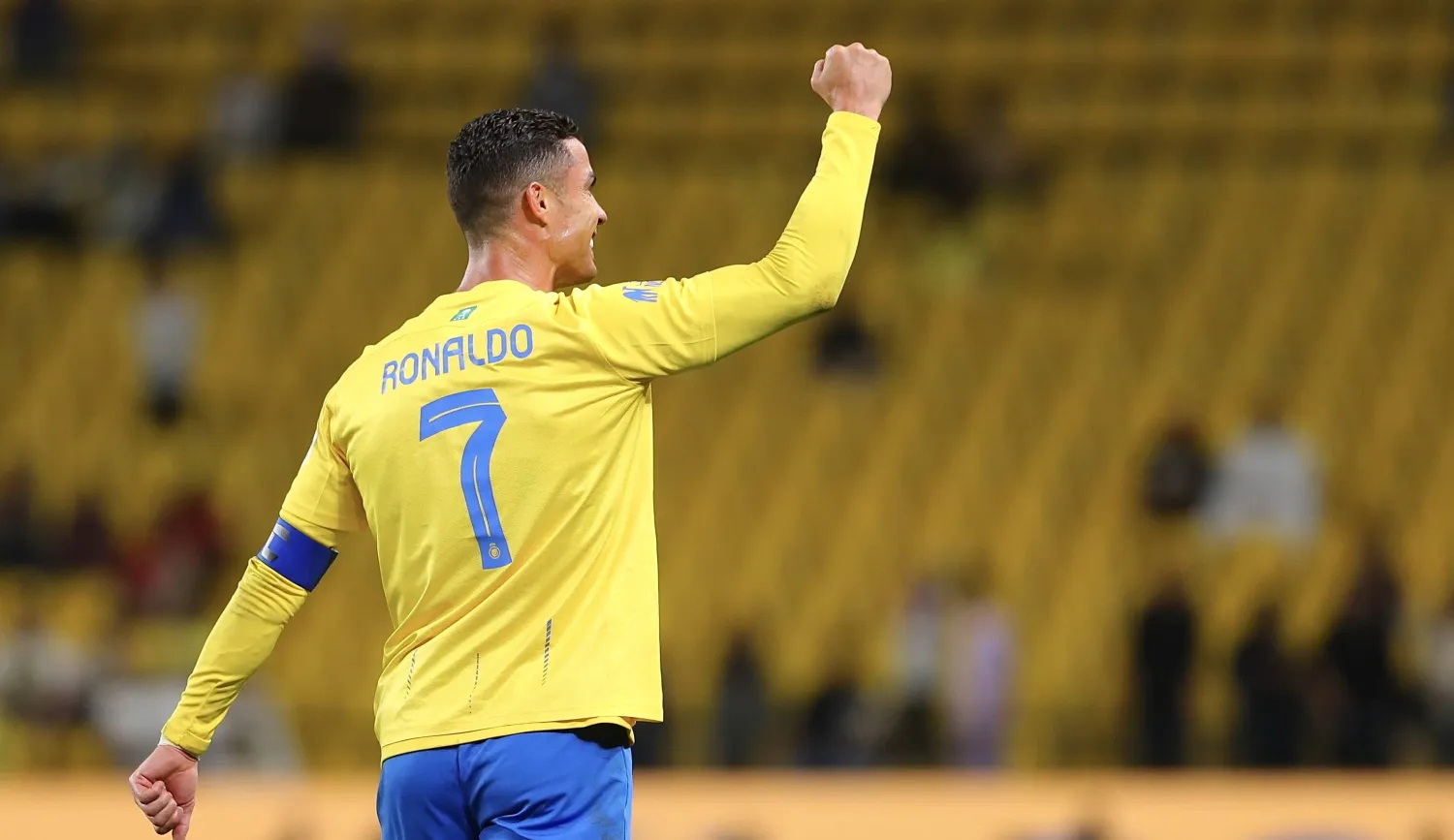 رونالدو سطر مسيرة تهديفية مذهلة مع النصر هذا الموسم (تصوير: عبدالعزيز النومان)